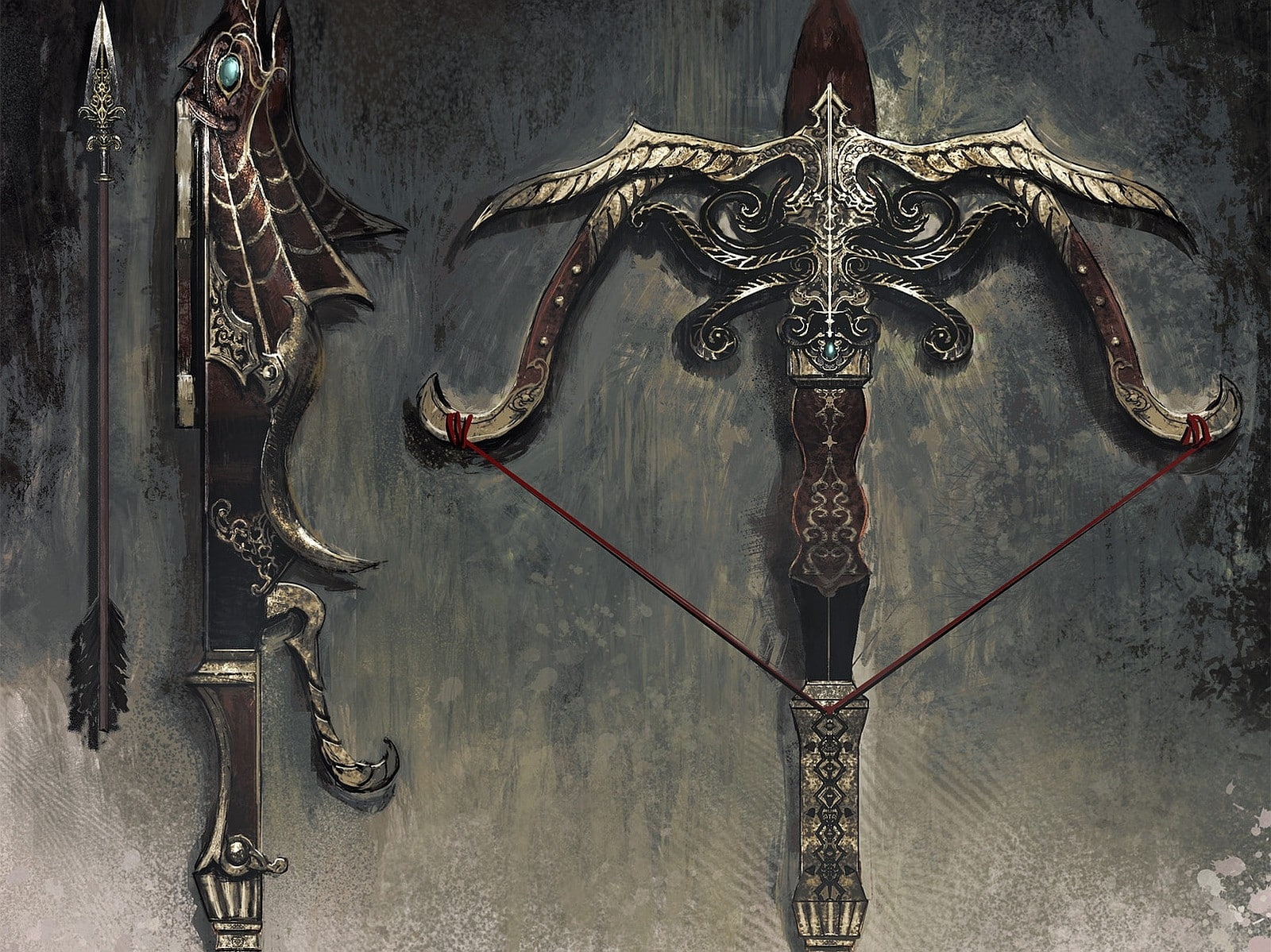 art, 720P, age, conan, x, weapons, concept, games, paintings, video, crossbow, fantasy, Age Of Conan, hd, HD Wallpaper