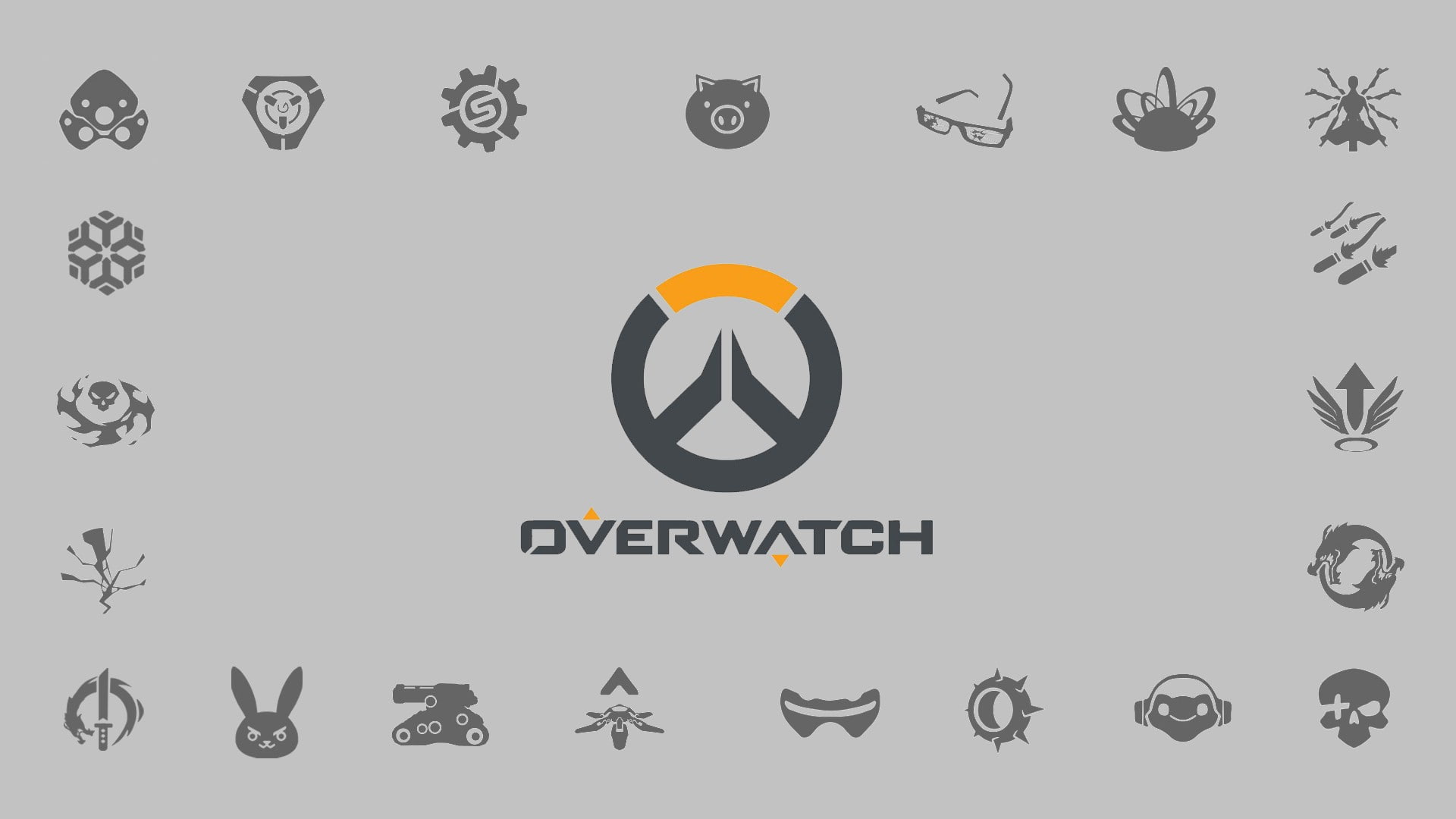 logo, video games, Blizzard Entertainment, 1080P, Overwatch, livewirehd (Author), HD Wallpaper
