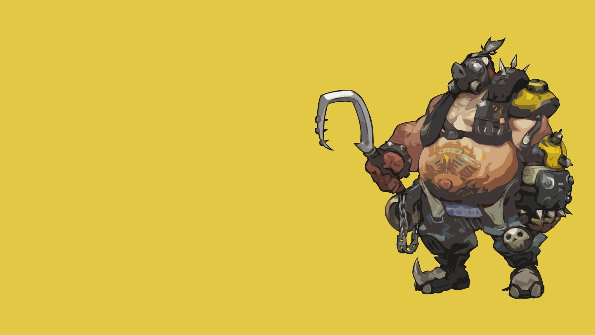 Roadhog, video games, Mako Rutledge, livewirehd (Author), 1080P, Blizzard Entertainment, Overwatch, HD Wallpaper