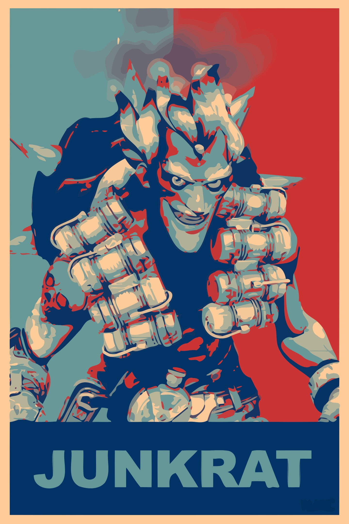 people, soldier, representation, art and craft, women, event, celebration, Overwatch, outdoors, mask - disguise, adult, mammal, Junkrat (Overwatch), propaganda, Phone HD Wallpaper