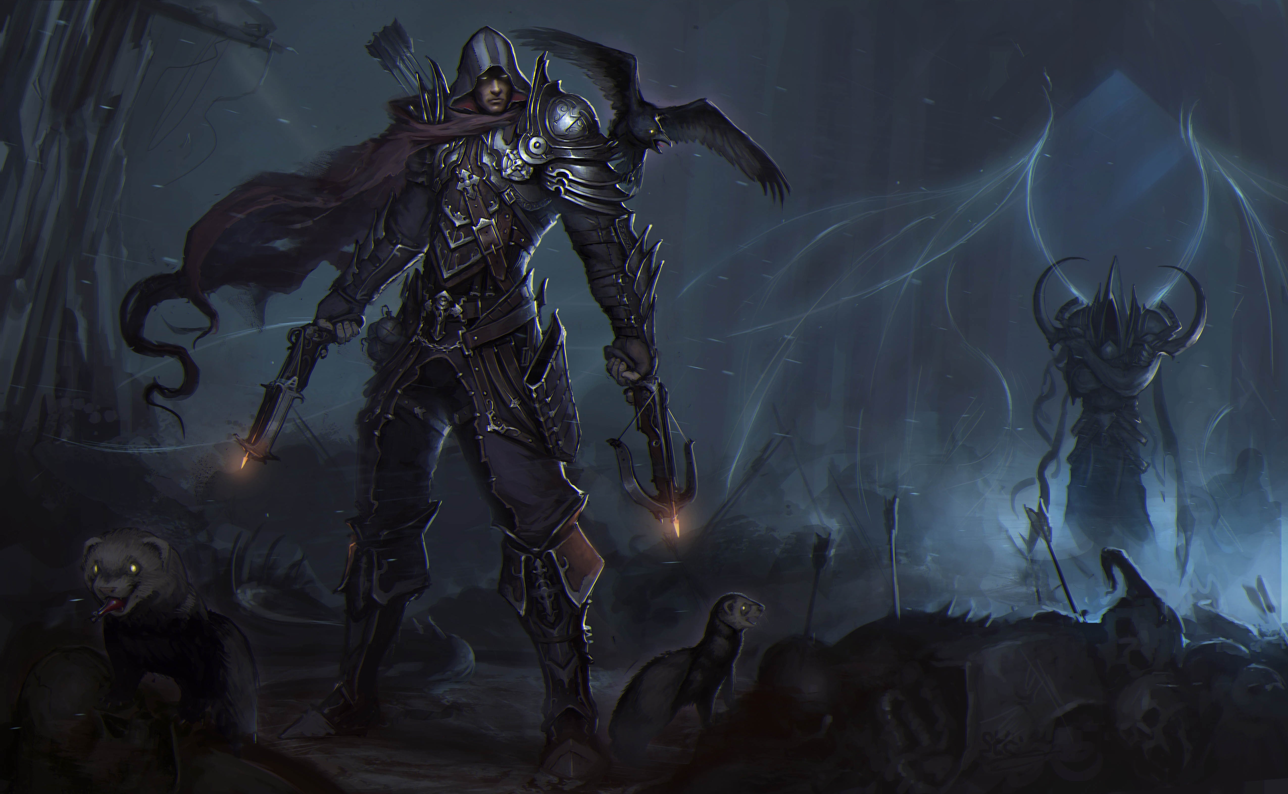 4K, Diablo III, Diablo 3: Reaper of Souls, HD Wallpaper