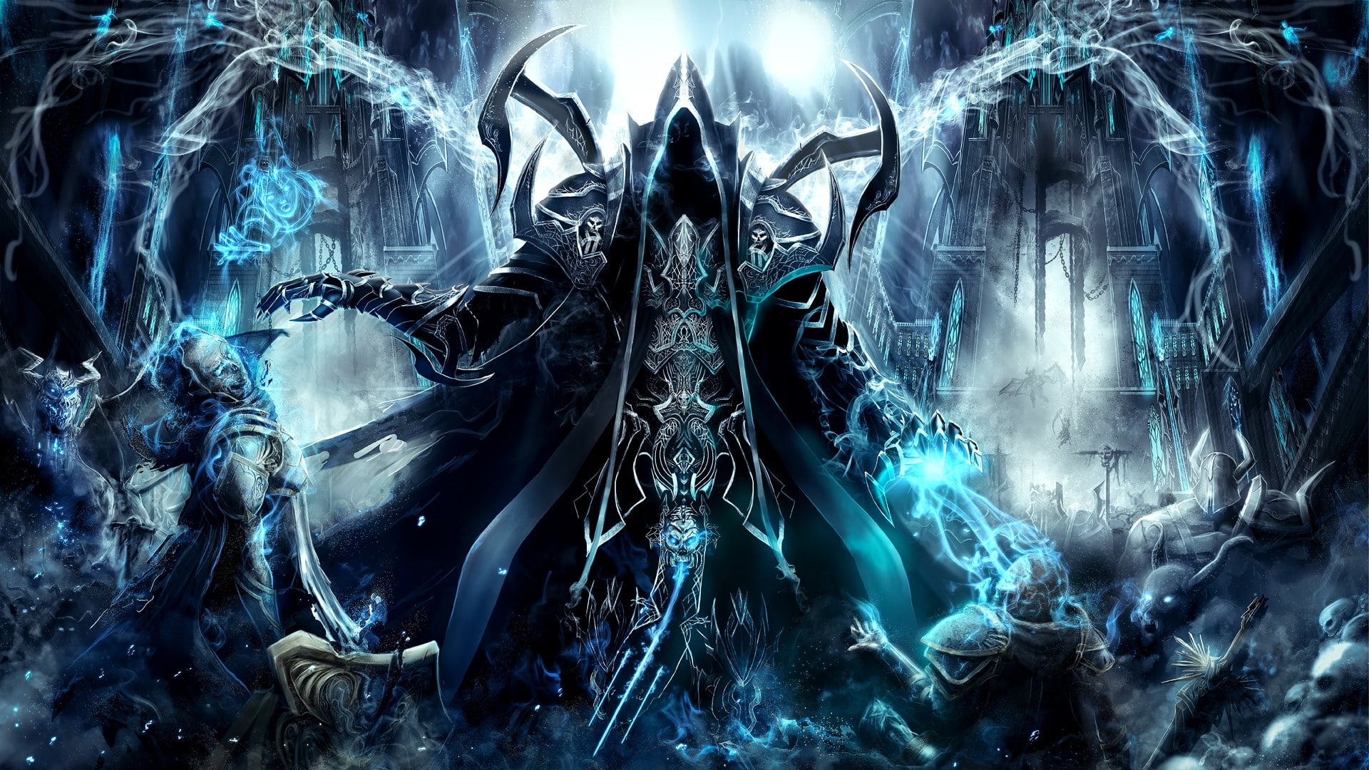 Diablo 3: Reaper of Souls, 1080P, Diablo, video games, Malthael, HD Wallpaper