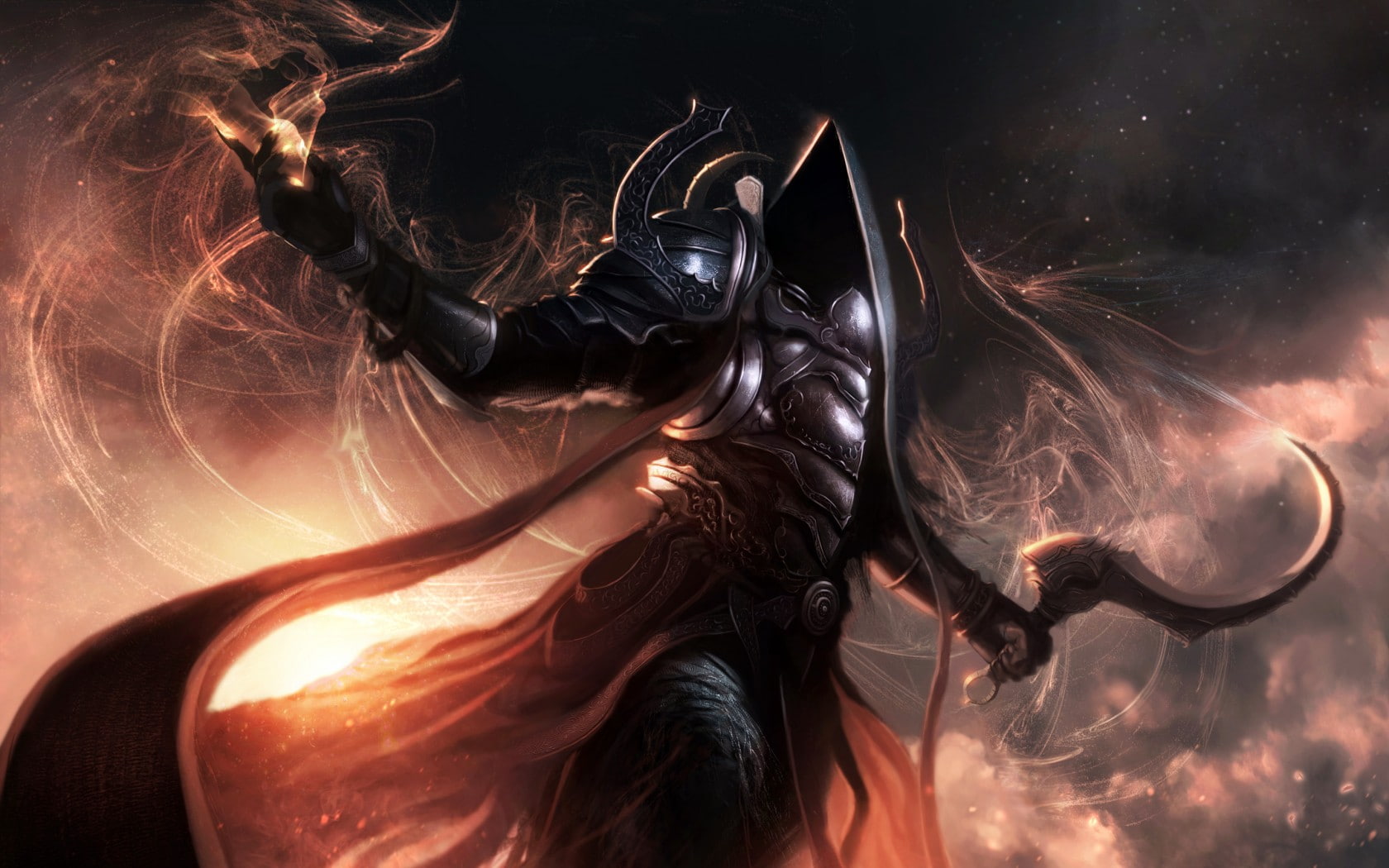 720P, malthael, diablo, iii, reaper, souls, HD Wallpaper