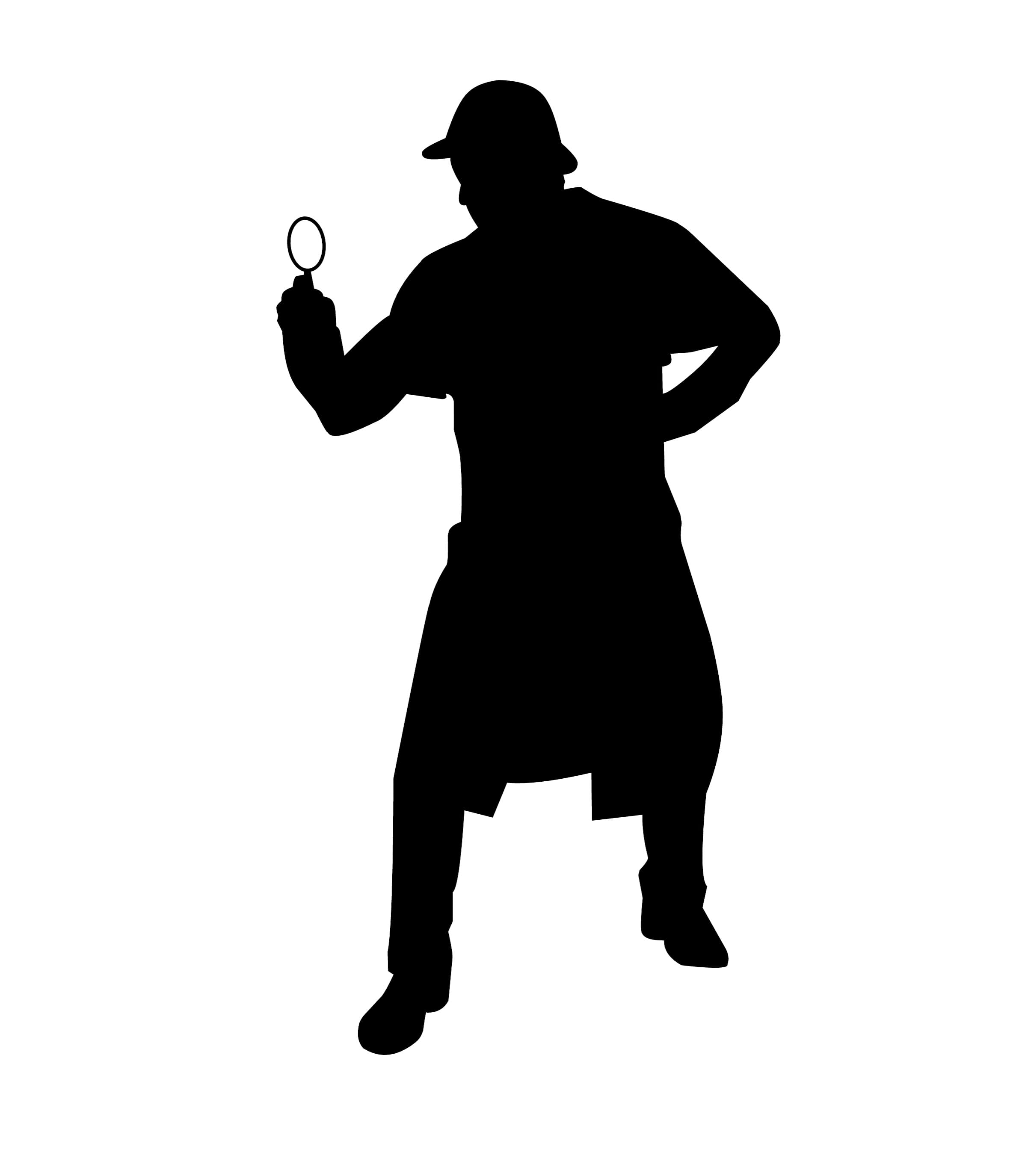 inspector, power supply, indoors, 2K, secret, rear view, holmes, inquiry, justice, service, fashion, high angle view, sherlock, white background, standing, Phone HD Wallpaper