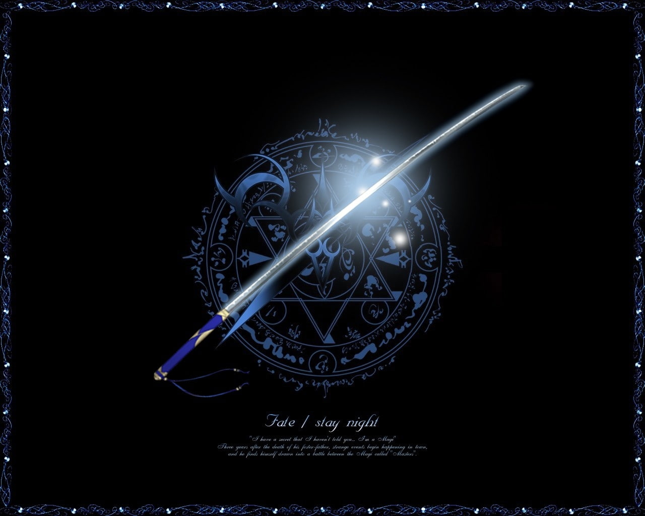 Fate/stay Night, art, fatestay, assassin, night, 720P, stay, fate, swords, hd, series, x, anime, HD Wallpaper