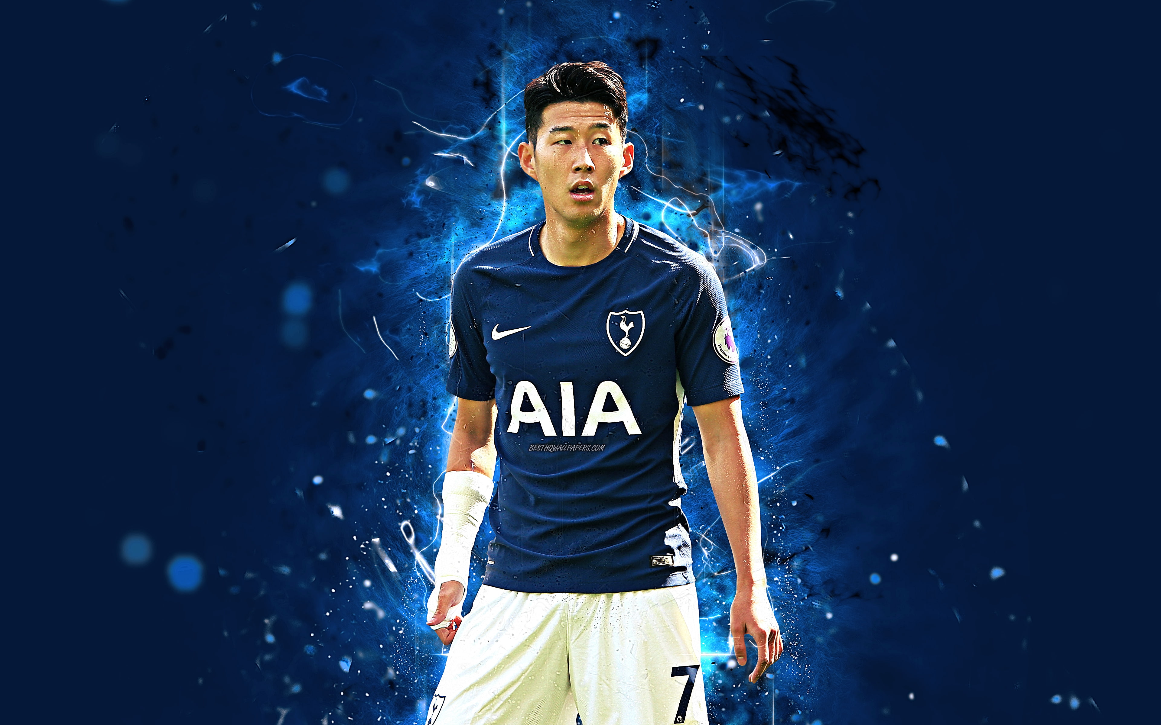 Tottenham Hotspur F.C., Son Heung-Min, 4K, Soccer, South Korean, HD Wallpaper