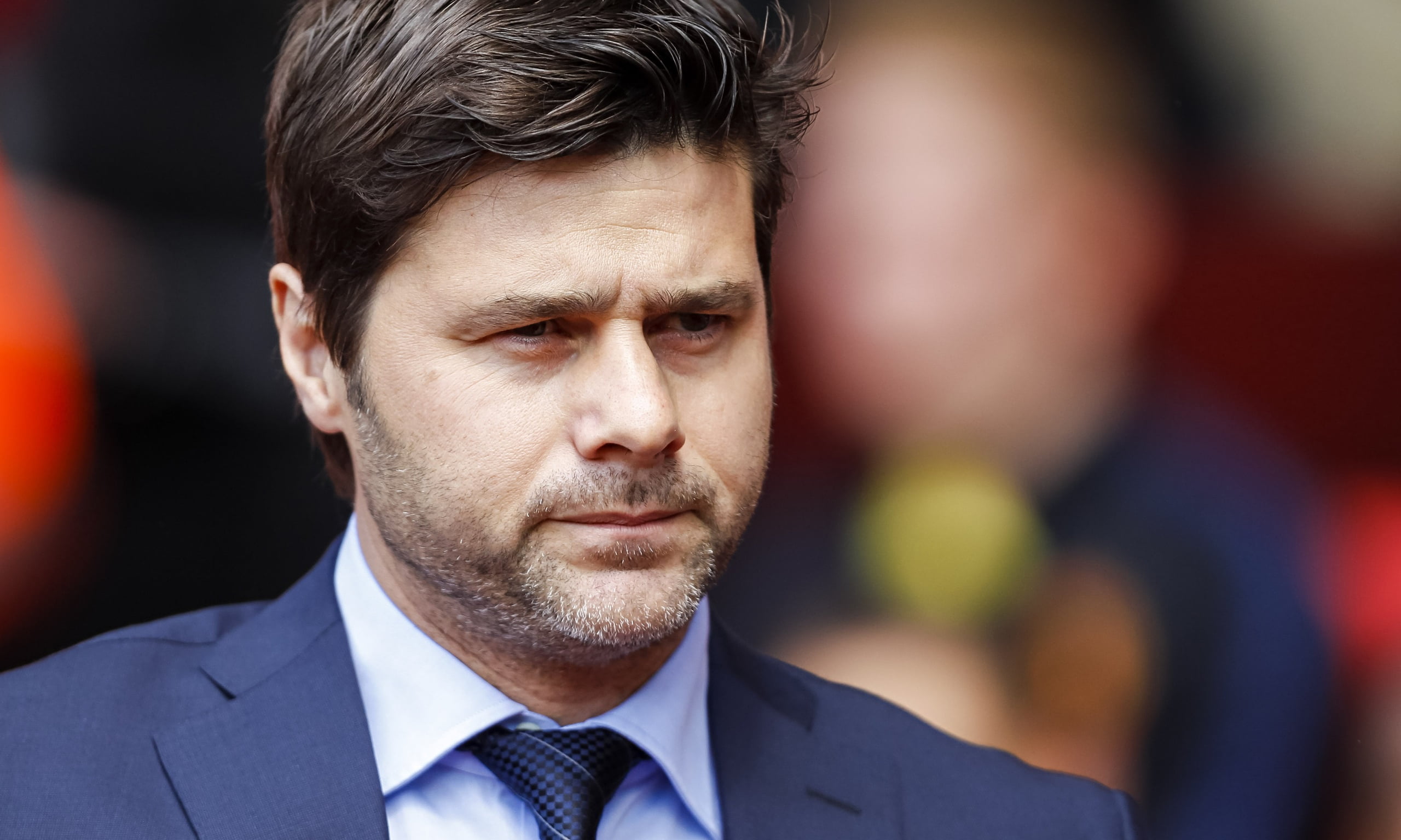 business person, men, beard, business, black, males, emotion, young men, facial hair, 2K, looking, coach, human face, manuel pochettino, portrait, blazer, HD Wallpaper