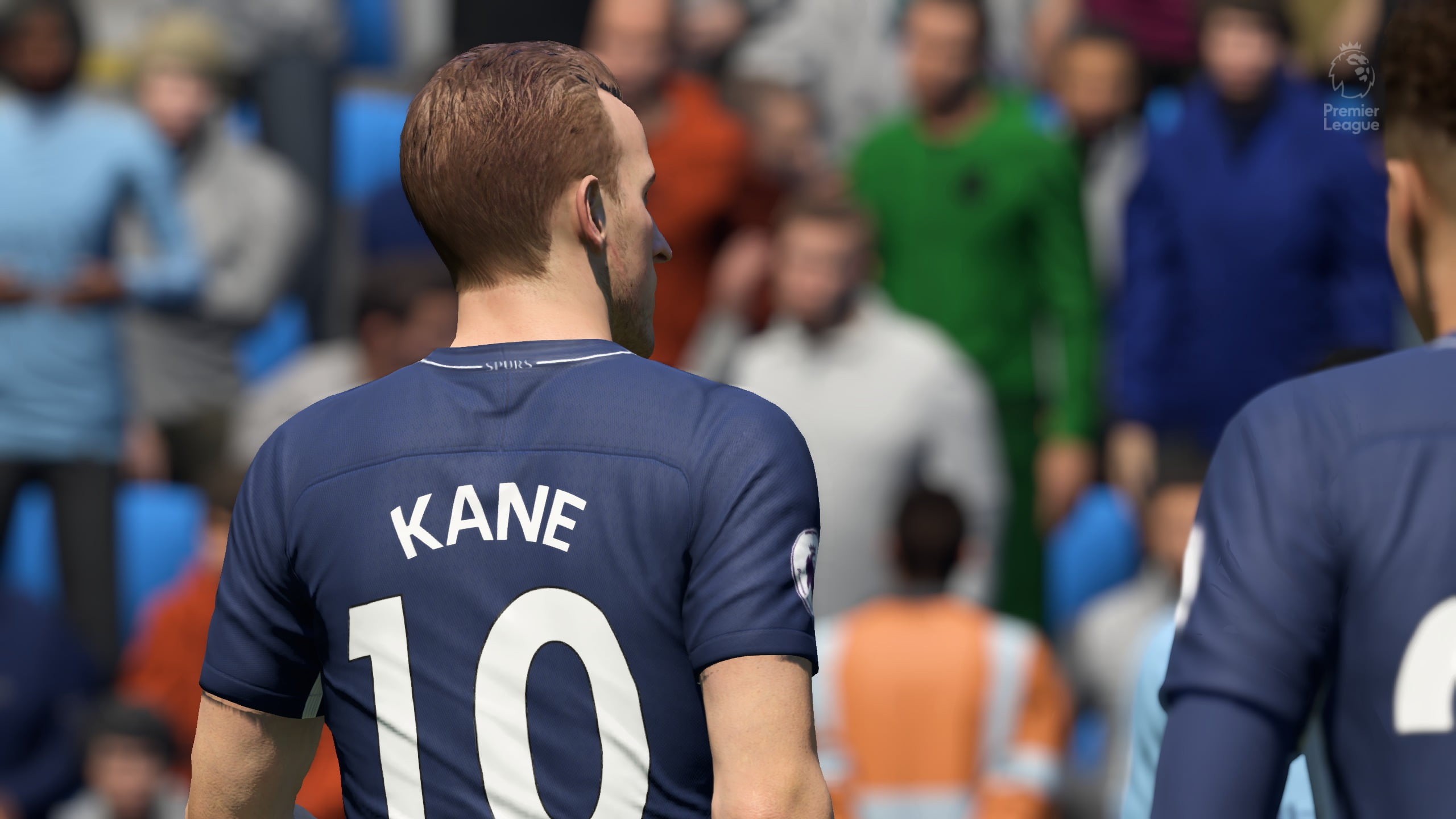 uniform, blue, clothing, sport, Tottenham, FIFA, focus on foreground, group of people, 2K, people, men, crowd, FIFA 16, incidental people, indoors, casual clothing, HD Wallpaper