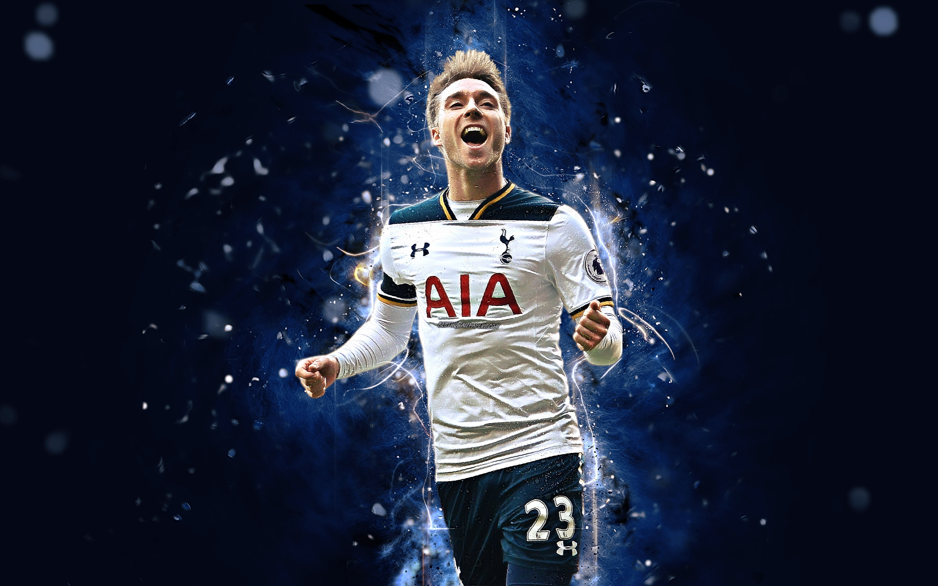 Christian Eriksen, 4K, Tottenham Hotspur F.C., Soccer, Danish, HD Wallpaper