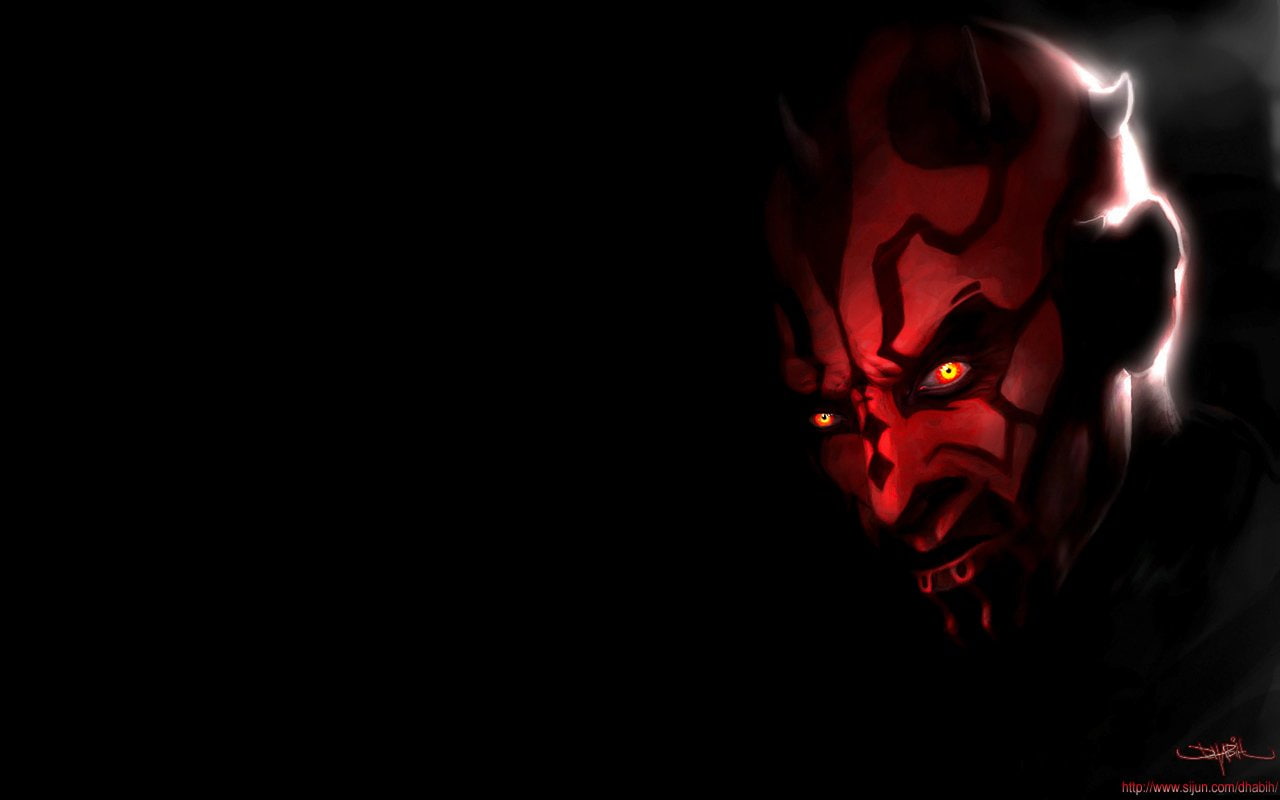 Star Wars Episode I: The Phantom Menace, Darth Maul, 720P, Star Wars, HD Wallpaper