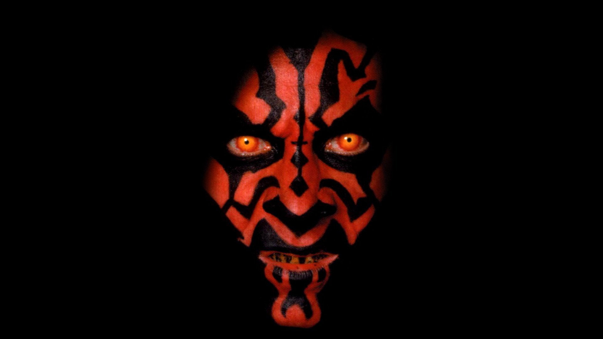  looking at camera, studio shot, human body part, Star Wars Episode I: The Phantom Menace, Sith (Star Wars), one animal, portrait, Star Wars, HD Wallpaper