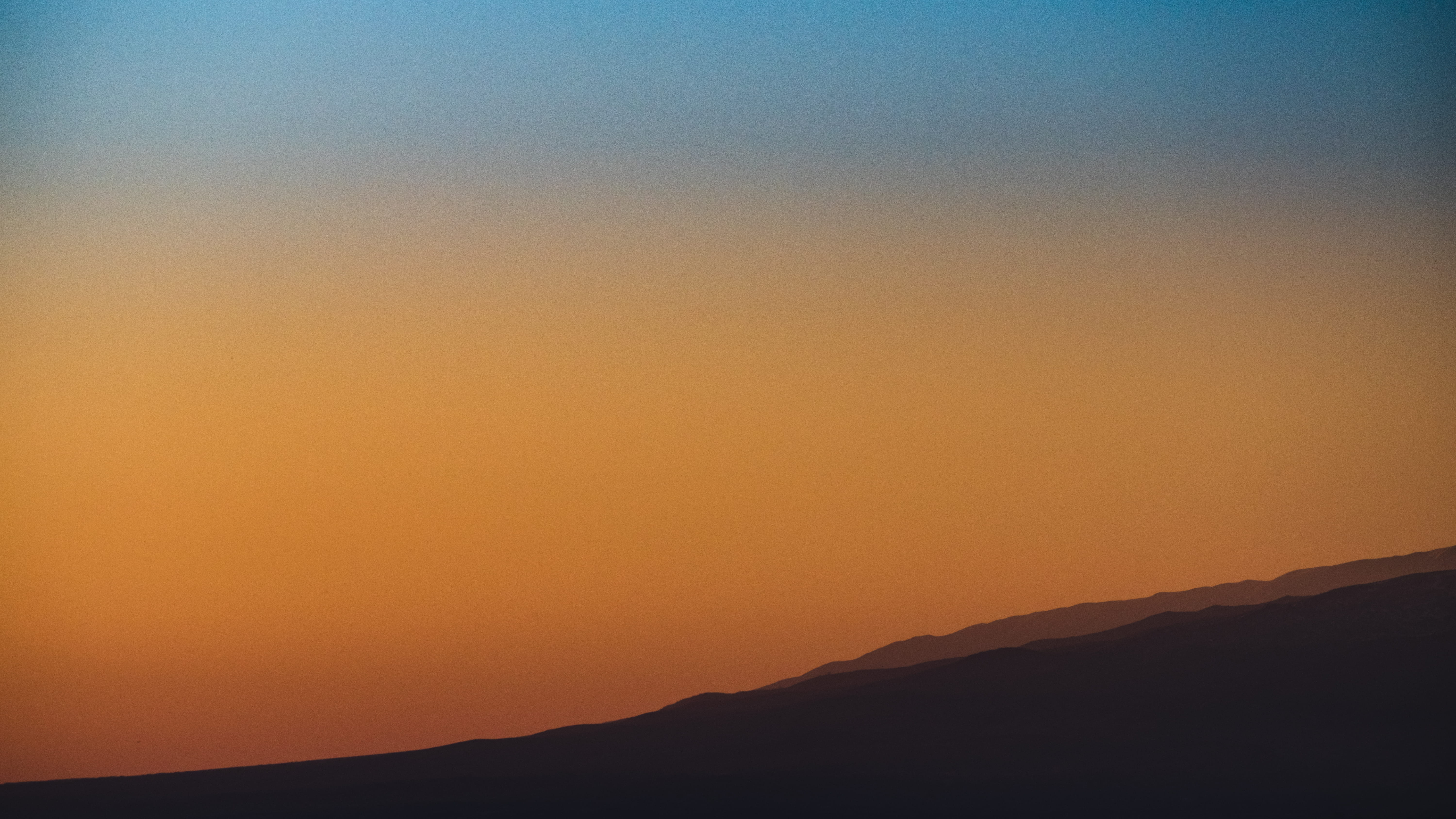 scenics - nature, sunset, sun, blue, skyscape, beauty in nature, environment, silhoutte, orange color, outdoors, non-urban scene, silhouette, sky, tranquility, HD Wallpaper