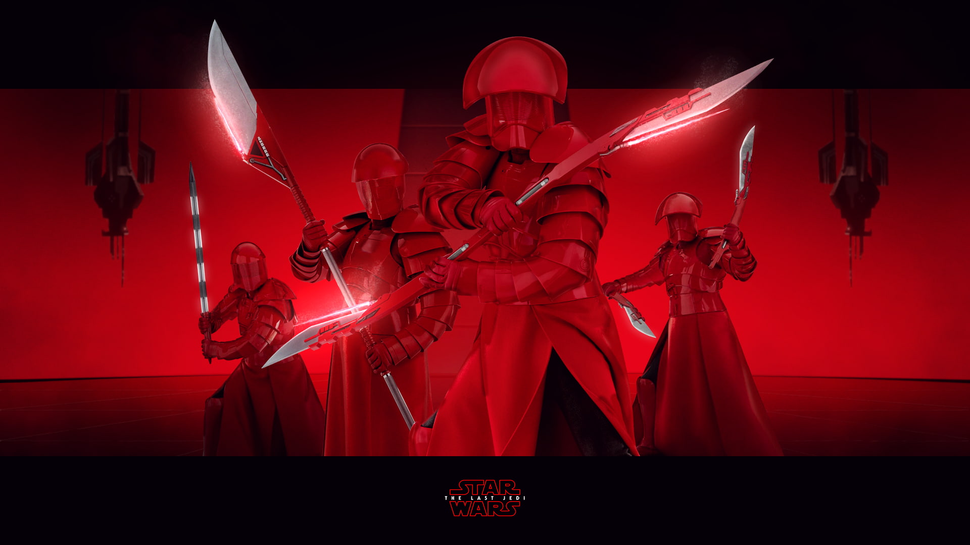 1080P, Star Wars, The First Order, Star Wars: The Last Jedi, red, HD Wallpaper