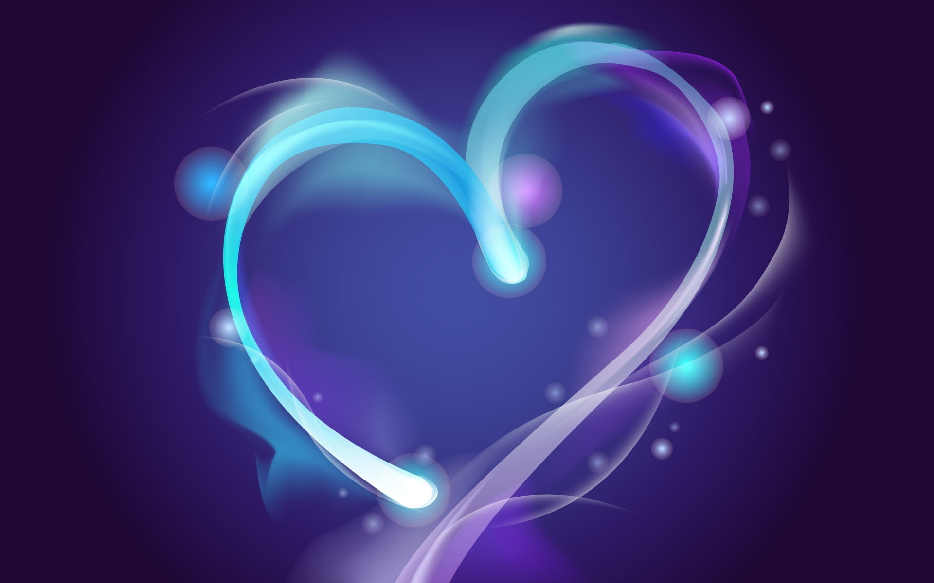 Blue, aura, 1080P, Love, HD Wallpaper