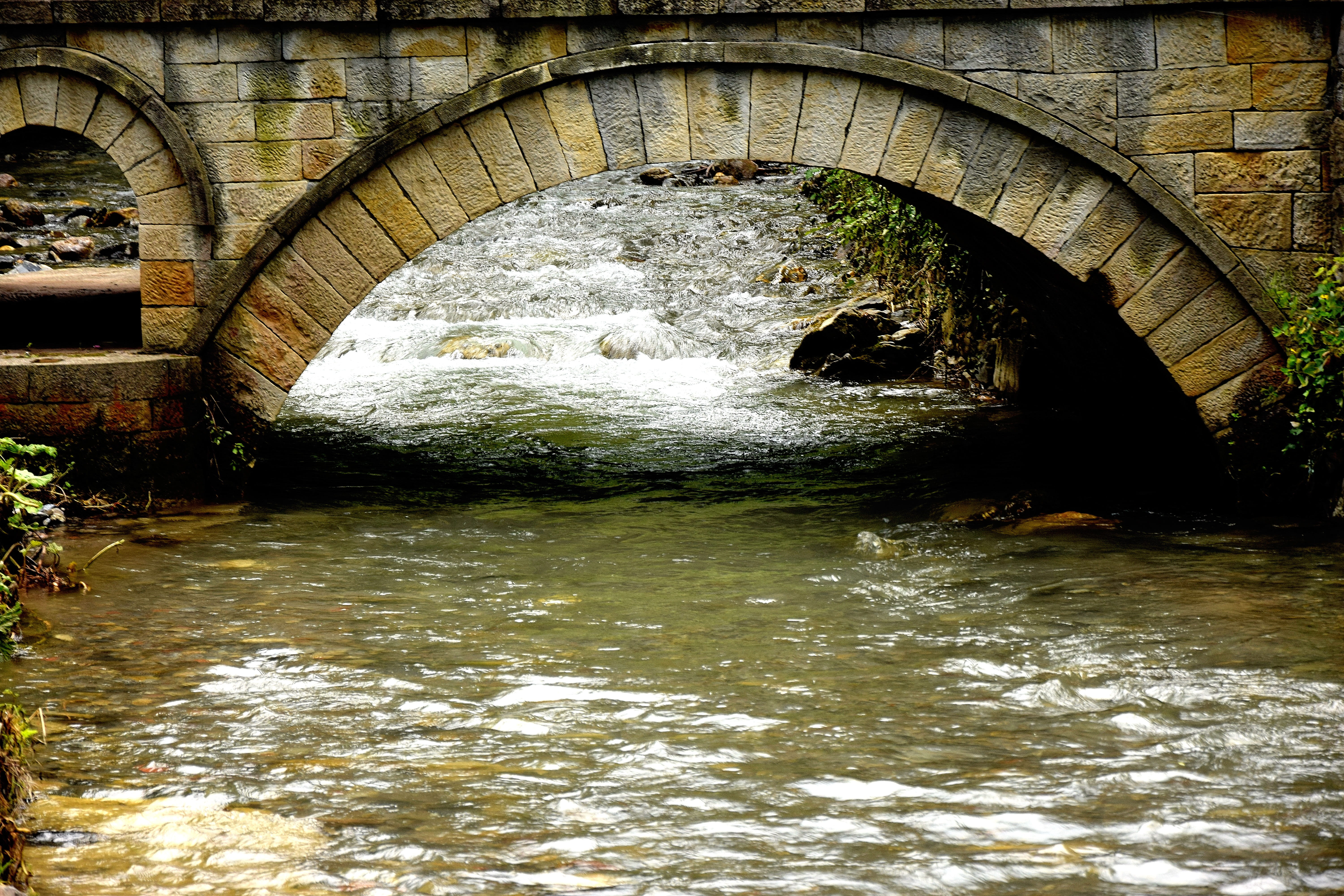 transportation, etara, arch, day, connection, tunnel, arched, outdoors, bridge - man made structure, 5K, river, gabrovo, architecture, built structure, HD Wallpaper
