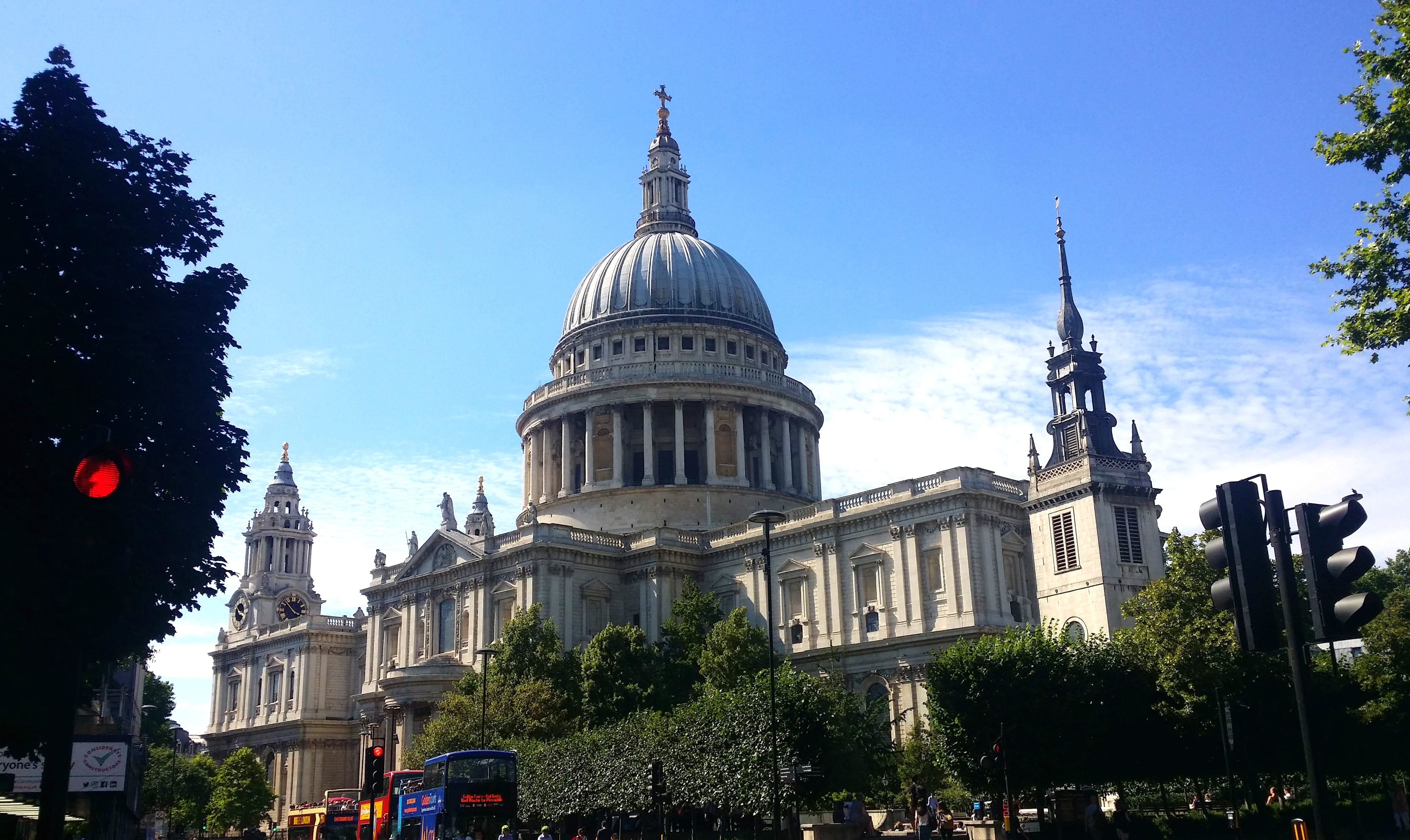 4K, summer, belief, dome, day, nature, st, cathedral, building exterior, architecture, travel, religion, no people, city, building, christianity, sacral architecture, HD Wallpaper