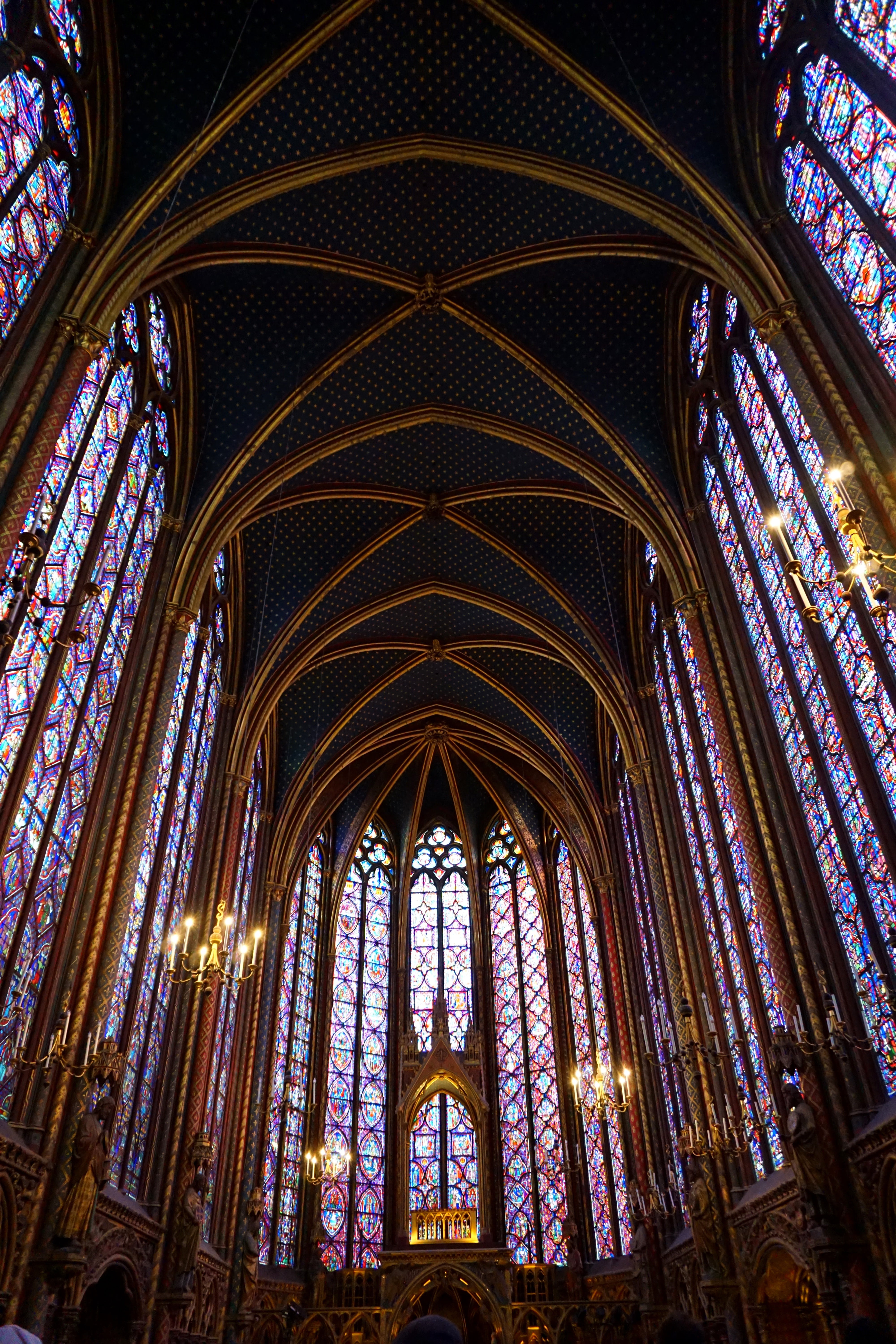 art, gothic Style, sacral architecture, architecture, sacred art, lights, religion, history, famous Place, spirituality, arch, glass, stained glass, architecture and art, Phone HD Wallpaper
