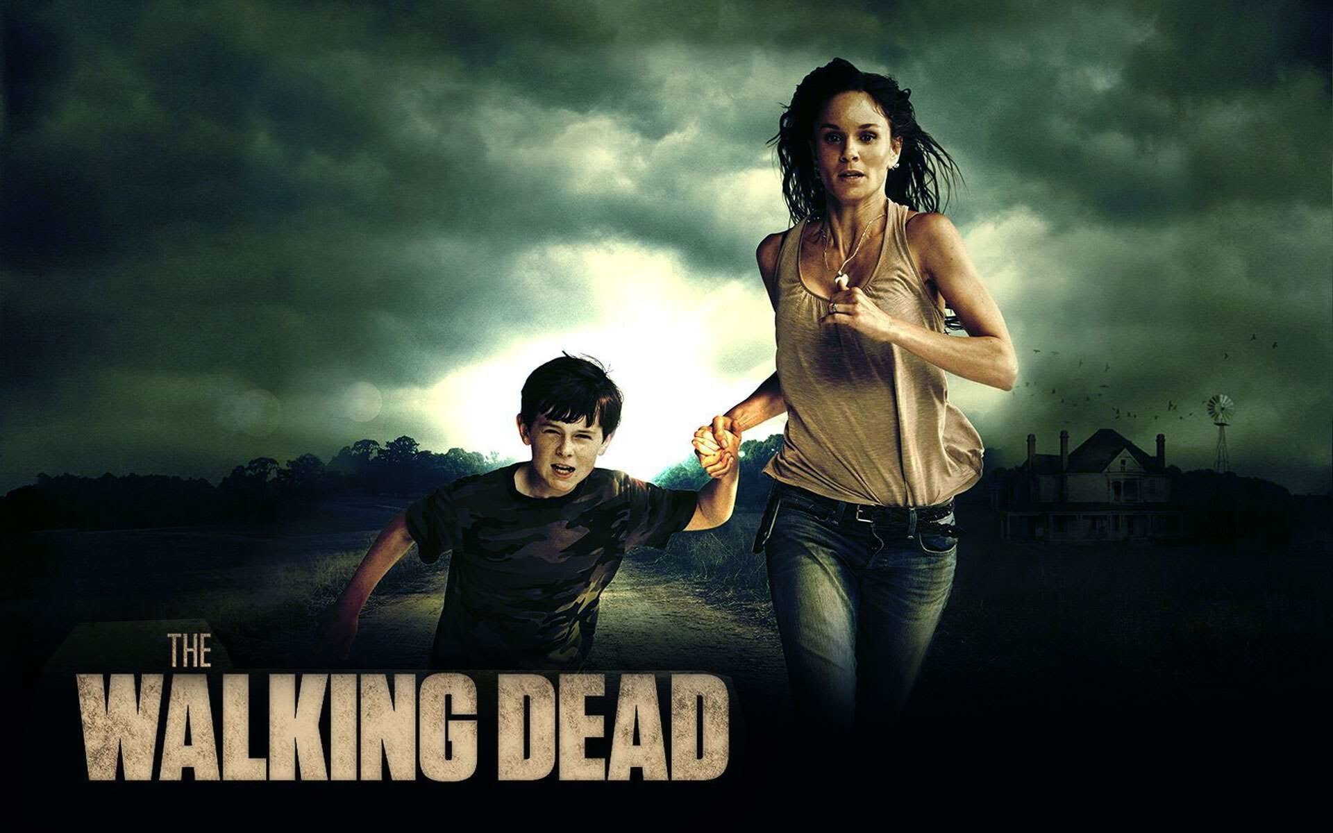 Carl Grimes, Sarah Wayne Callies, The Walking Dead, Chandler Riggs, Lori Grimes, 1080P, TV Show, HD Wallpaper