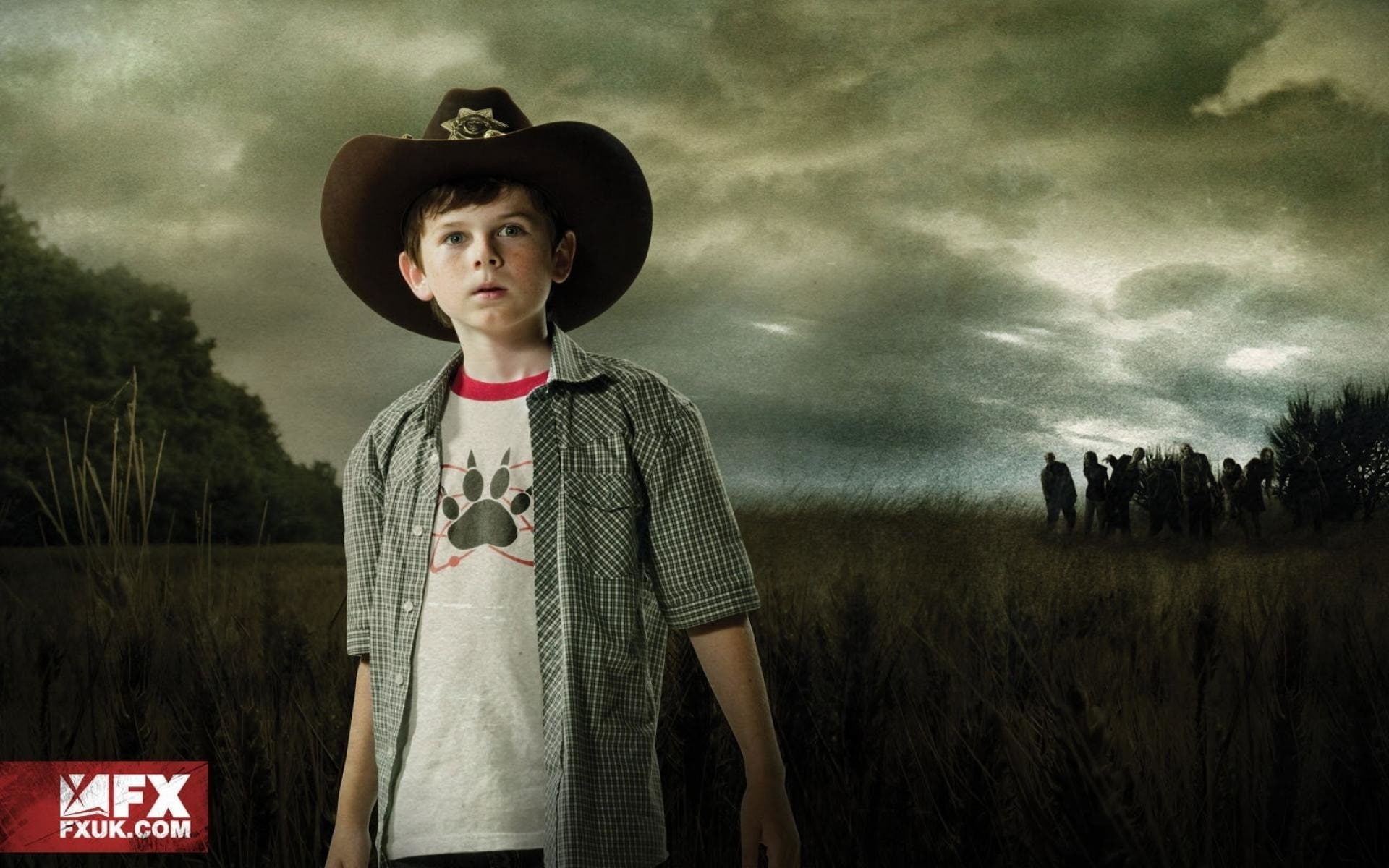 Chandler Riggs, Carl Grimes, The Walking Dead, 1080P, TV Show, HD Wallpaper