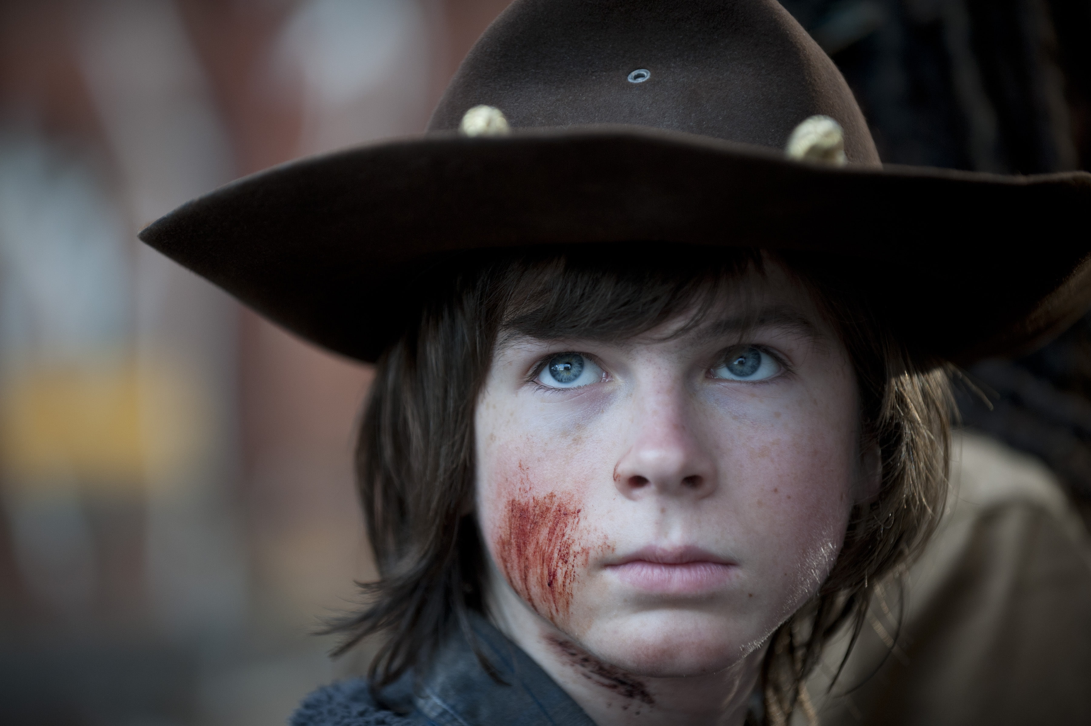 2K, Chandler Riggs, portrait, The Walking Dead, HD Wallpaper