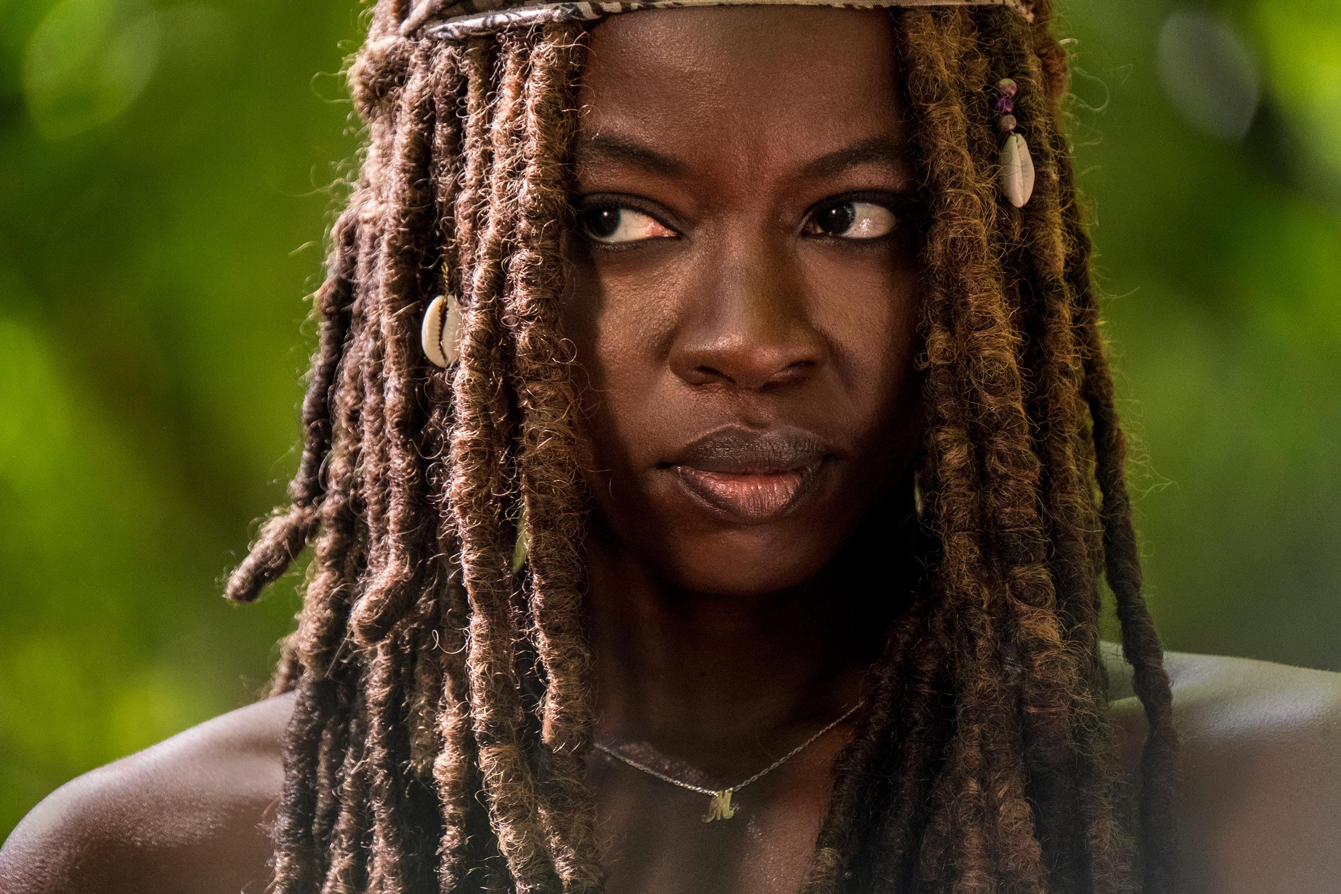 Danai Gurira, Woman, The Walking Dead, Girl, Michonne (The Walking Dead), 2K, Actress, TV Show, HD Wallpaper