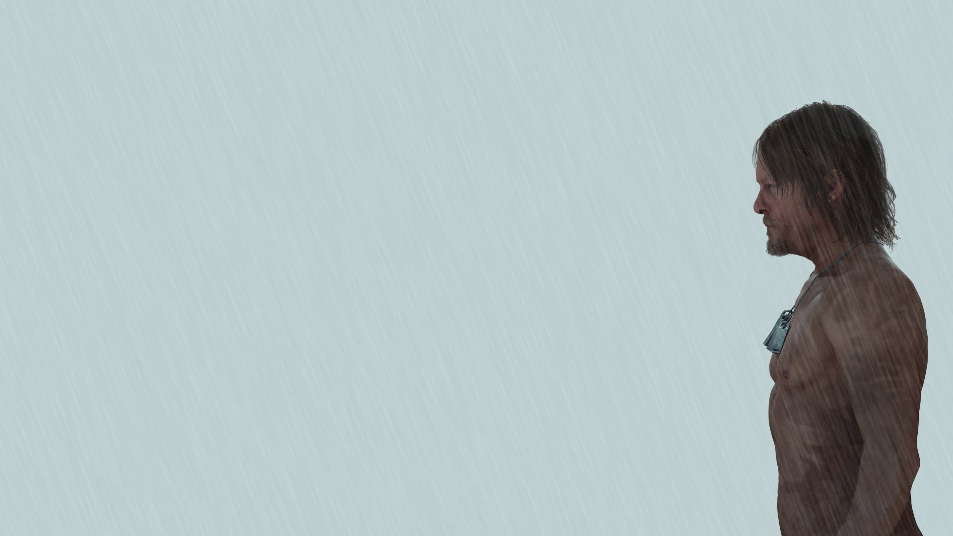 1080P, Norman Reedus, Rain, Video Game, Death Stranding, HD Wallpaper
