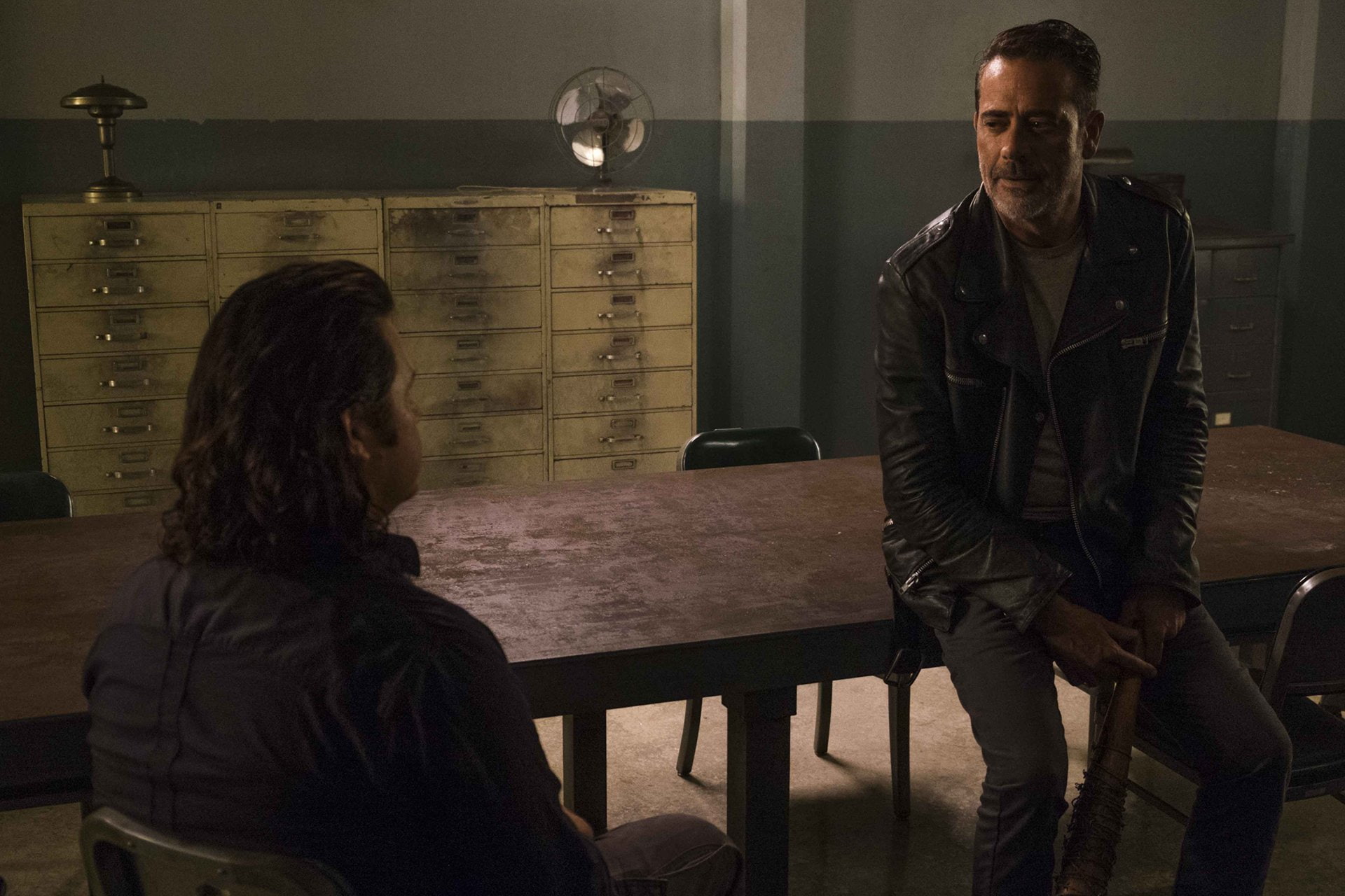 TV Show, 1080P, Negan (The Walking Dead), The Walking Dead, Josh McDermitt, Jeffrey Dean Morgan, Eugene Porter, HD Wallpaper