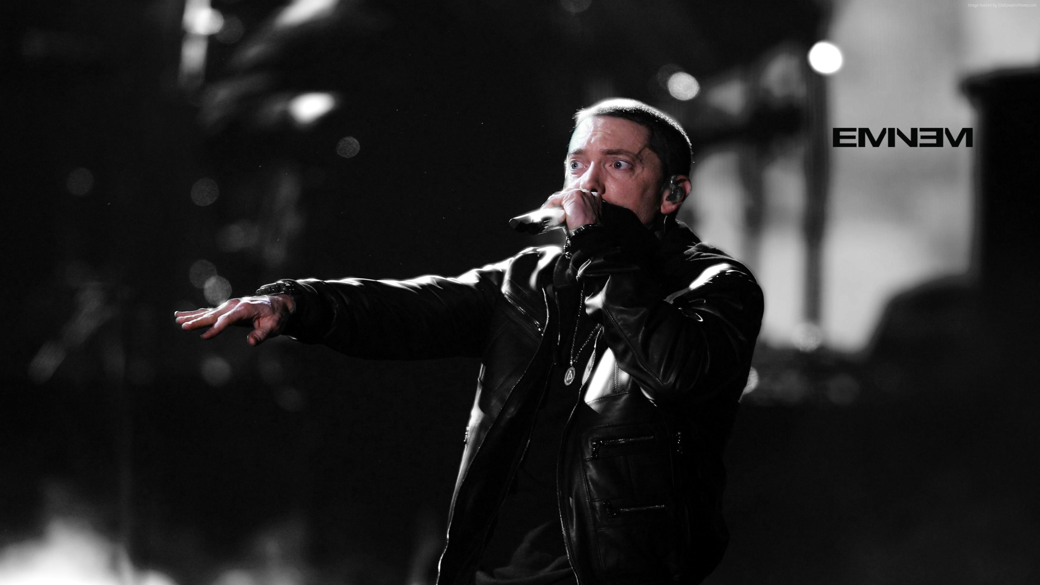 Eminem, rapper, 2K, actor, 4K, singer, HD Wallpaper