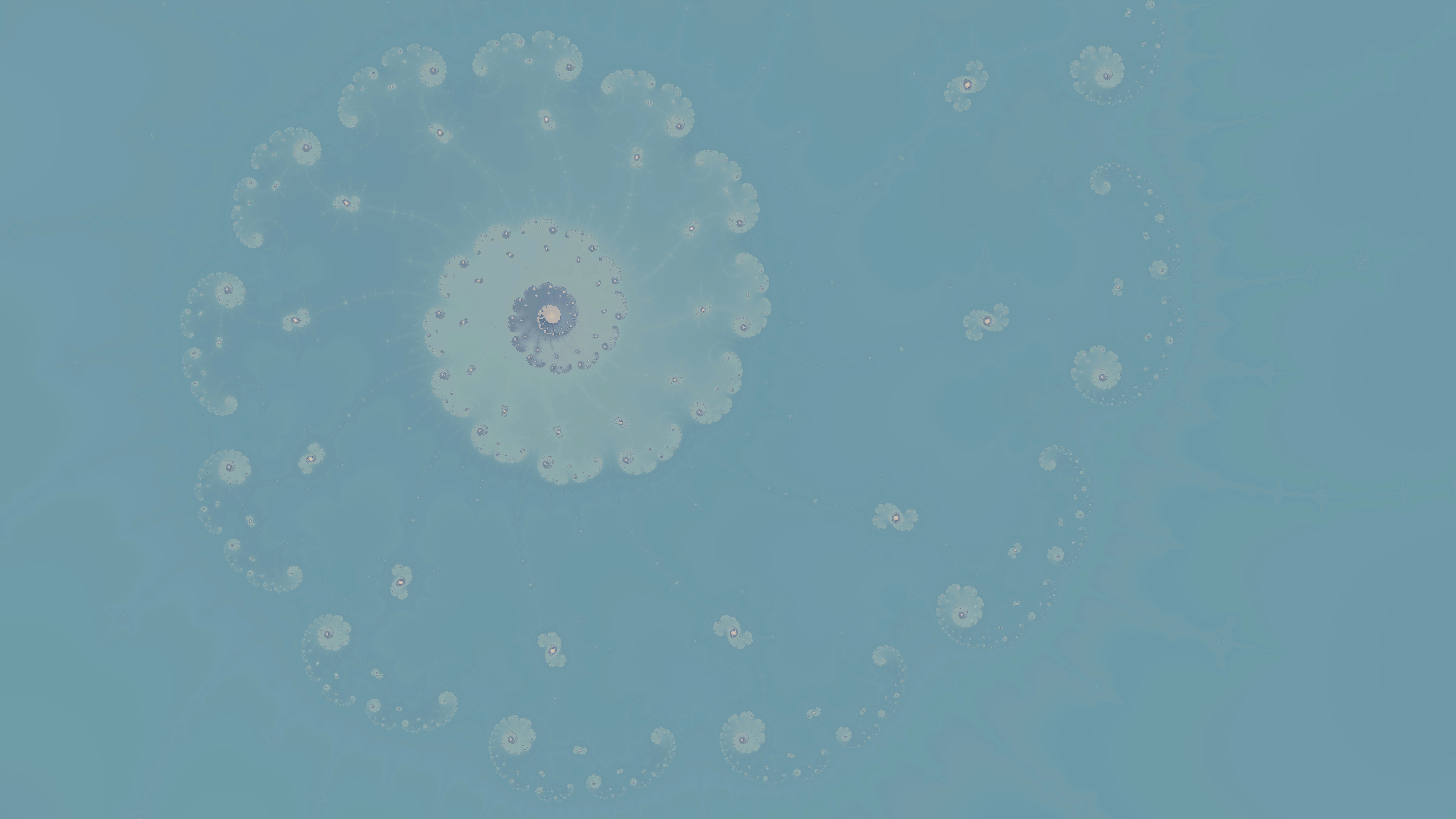 8K, digital art, fractal, Mandelbrot set, abstract, blue, Mandelbrot, HD Wallpaper