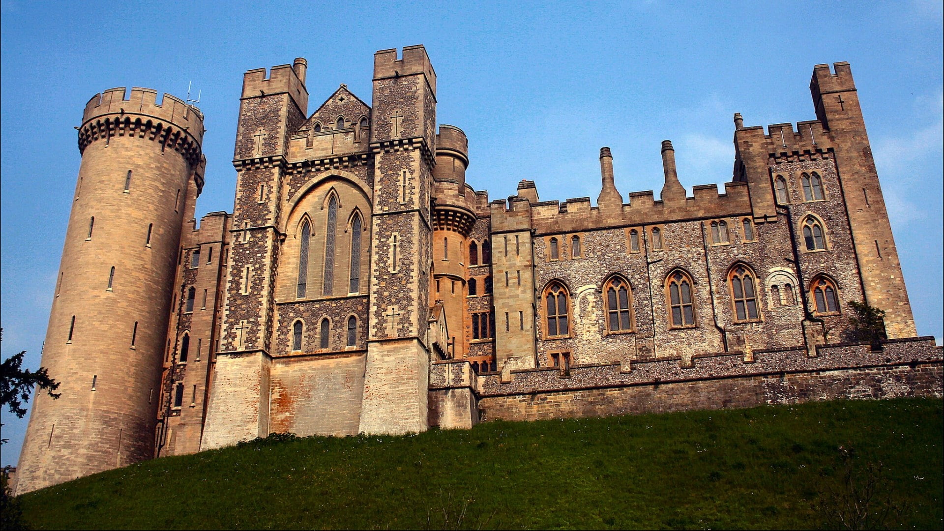 1080P, arundel castle, HD Wallpaper