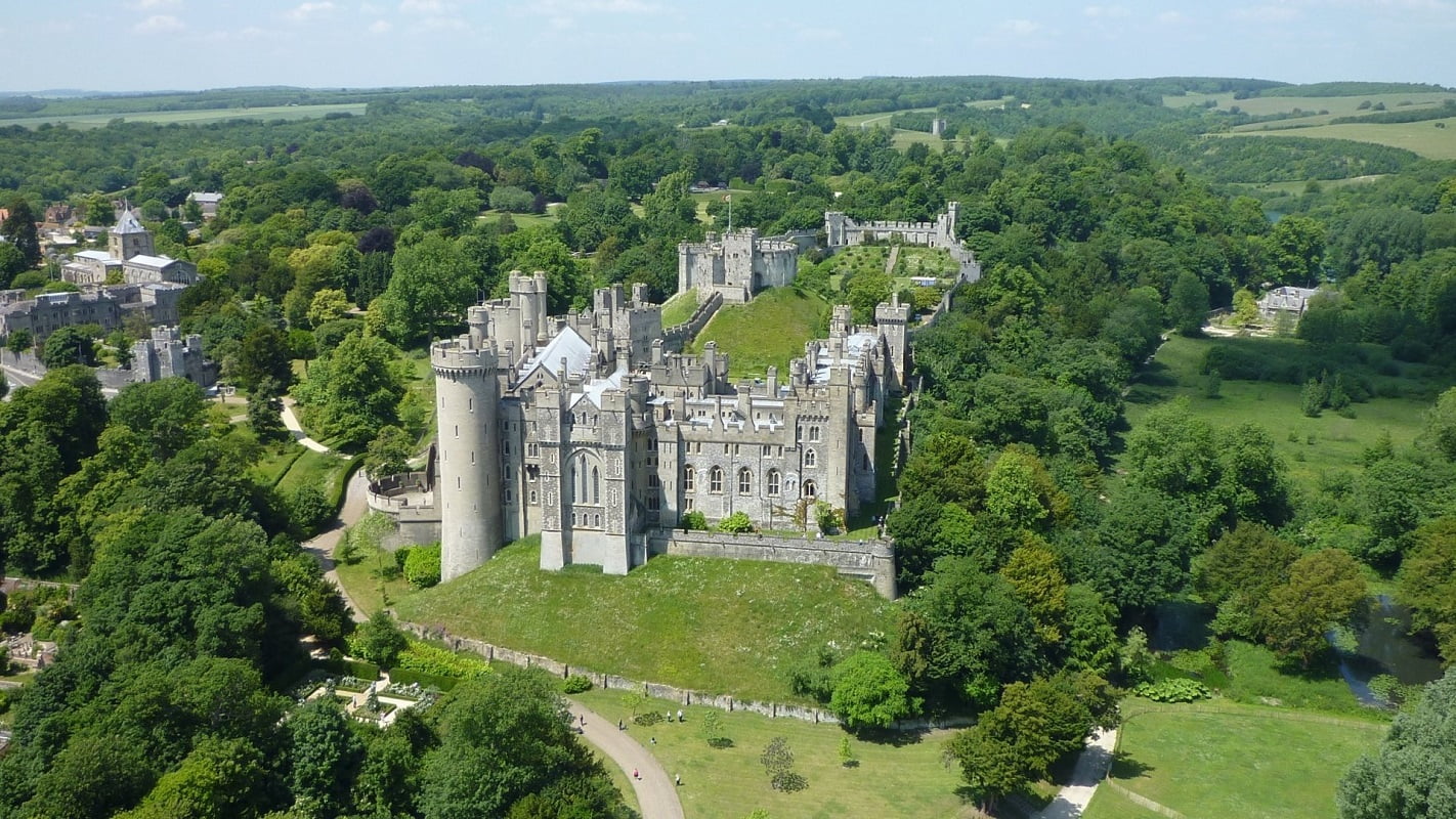 UK, Arundel Castle, 720P, castle, HD Wallpaper