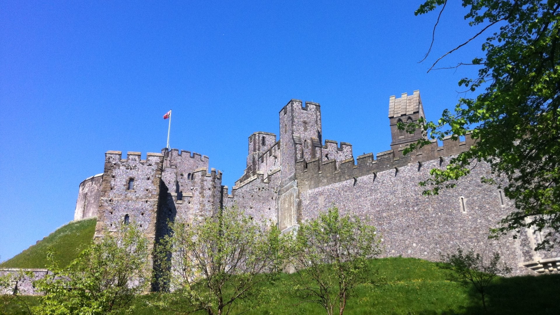 1080P, arundel castle, HD Wallpaper