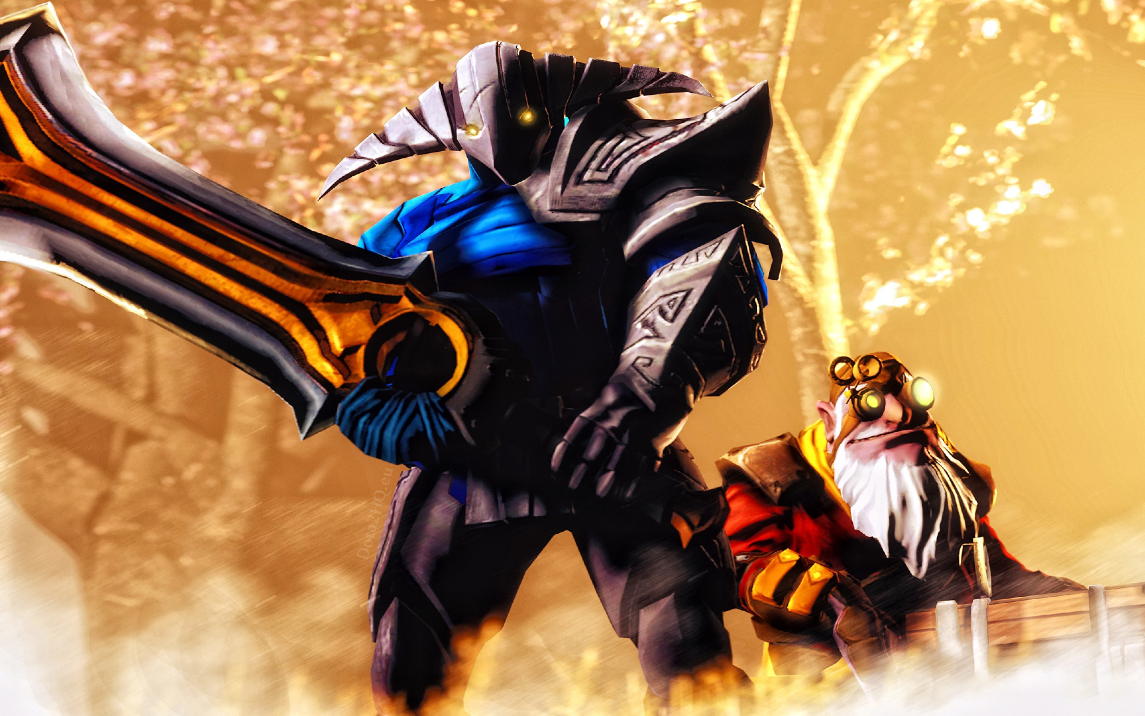 sunlight, video games, headwear, Dota, nature, real people, security, holding, outdoors, lifestyles, people, full length, conflict, Dota 2, helmet, fighting, HD Wallpaper