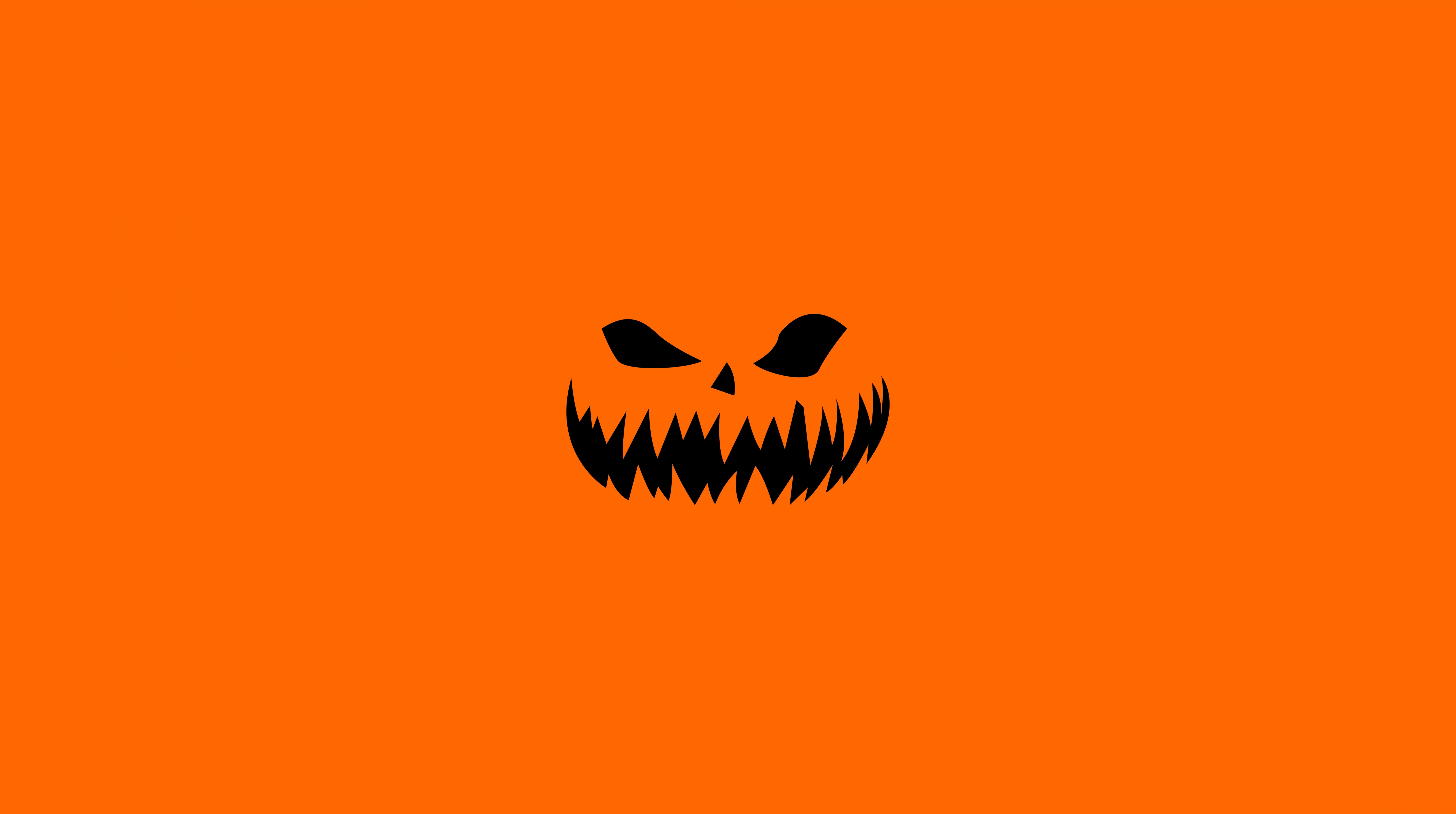 human representation, no people, orange color, simple, copy space, black color, close-up, representation, illustrator, smiling, pumpkin, idea, black background, HD Wallpaper