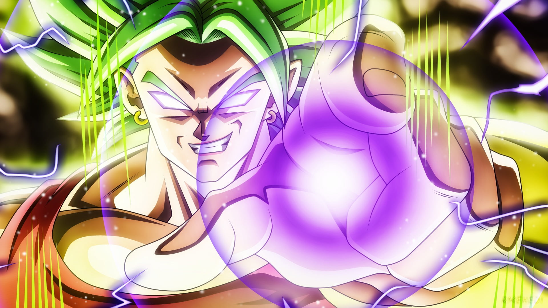 Dragon Ball, purple, indoors, decoration, for sale, Dragon Ball Super, Kefla, illuminated, in a row, retail, multi colored, design, no people, focus on foreground, HD Wallpaper