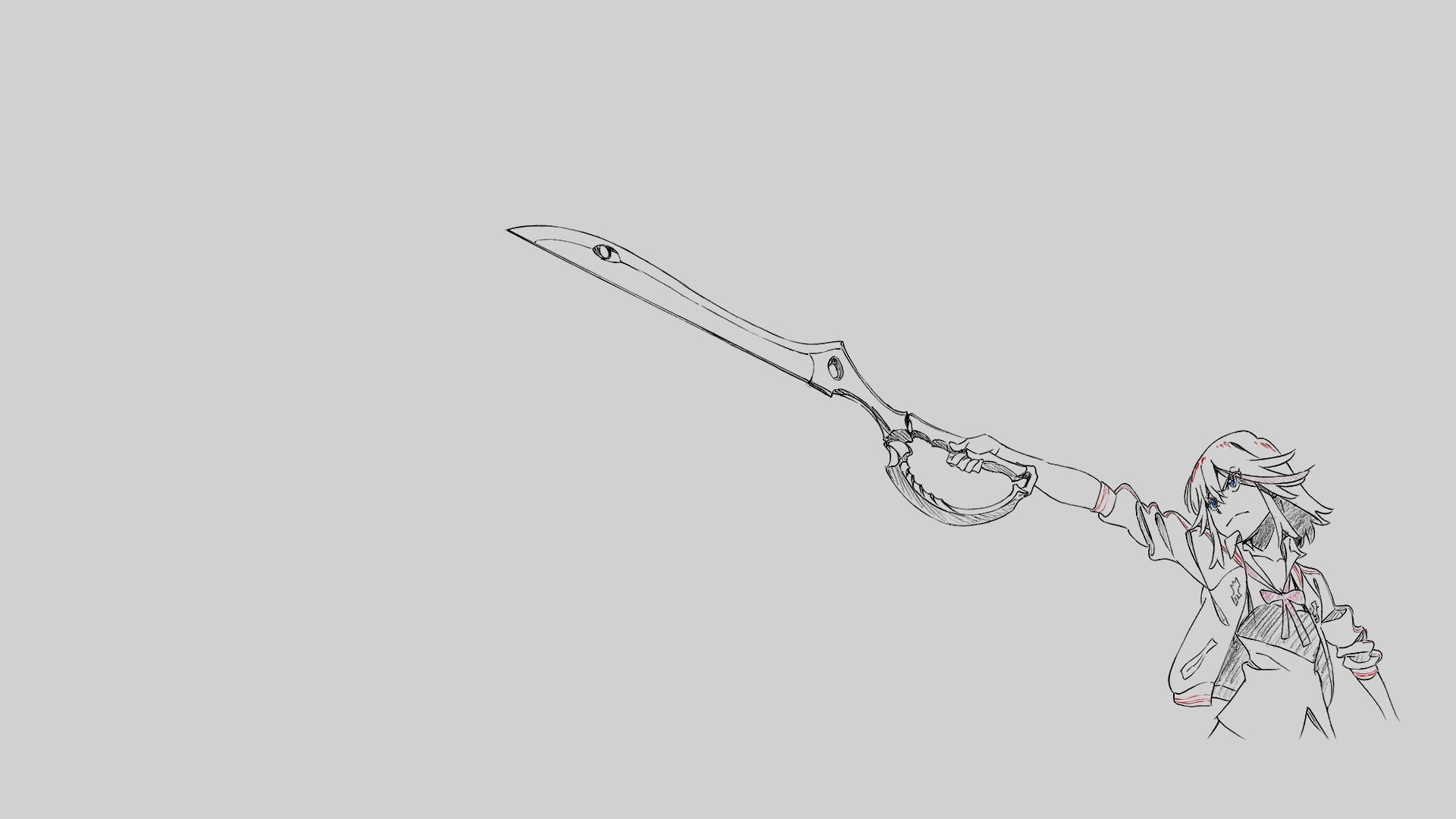 drawing, tree, indoors, activity, sword, complexity, close-up, 1080P, metal, no people, character, paper, studio shot, equipment, holding, creativity, HD Wallpaper