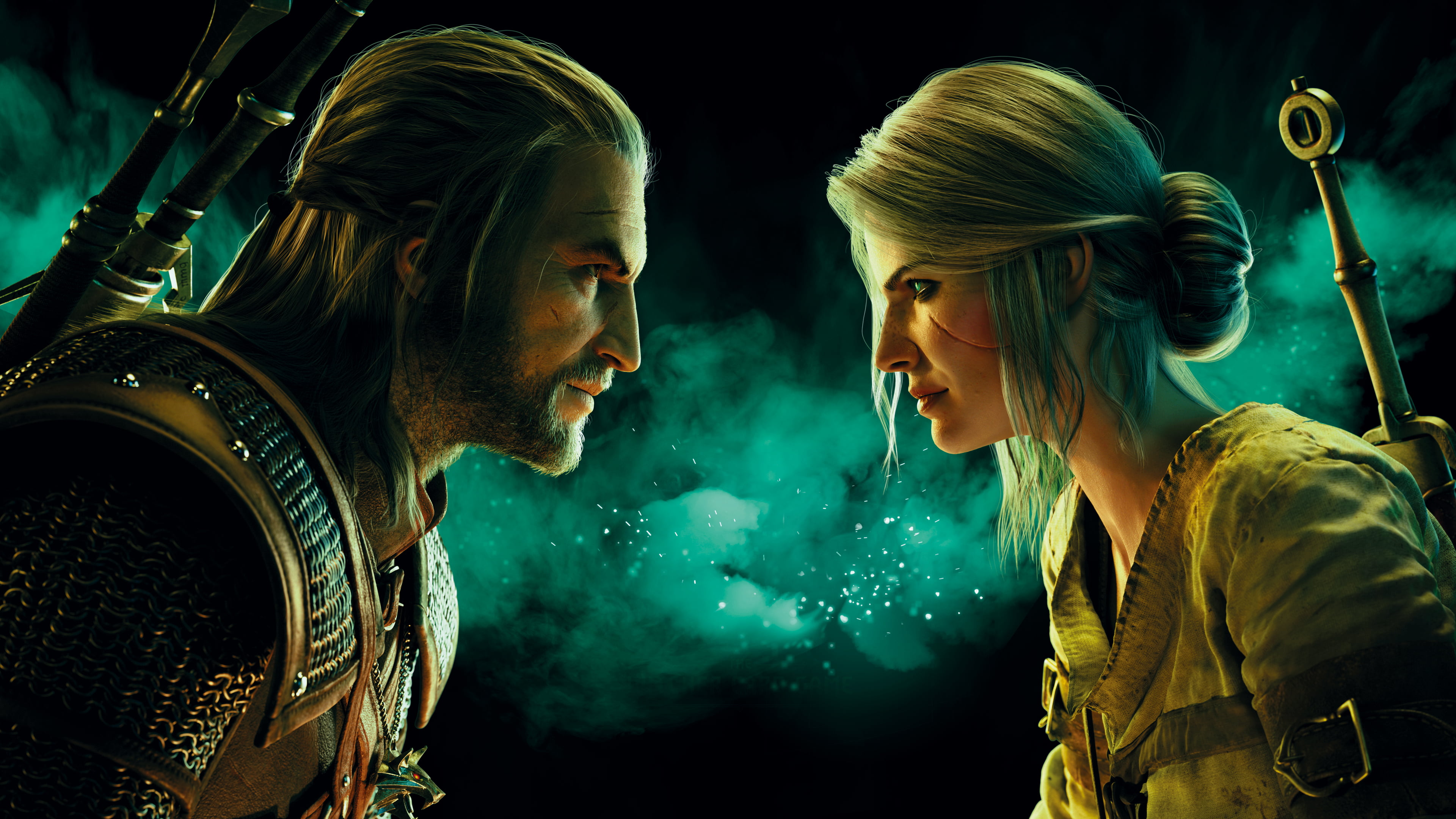 Gwent: The Witcher Card Game, Gwent, The Witcher, Ciri (The Witcher), Geralt of Rivia, 4K, HD Wallpaper