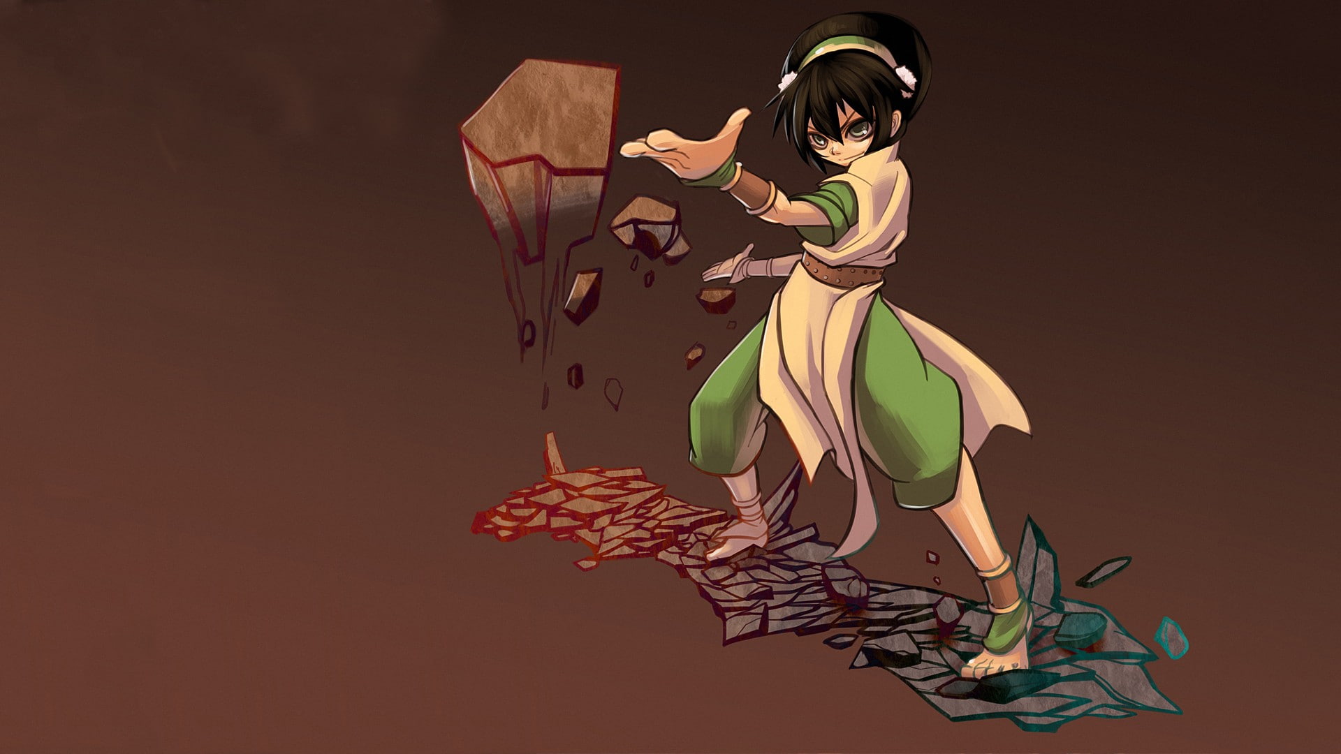 Toph Beifong, Avatar: The Last Airbender, 1080P, artwork, HD Wallpaper