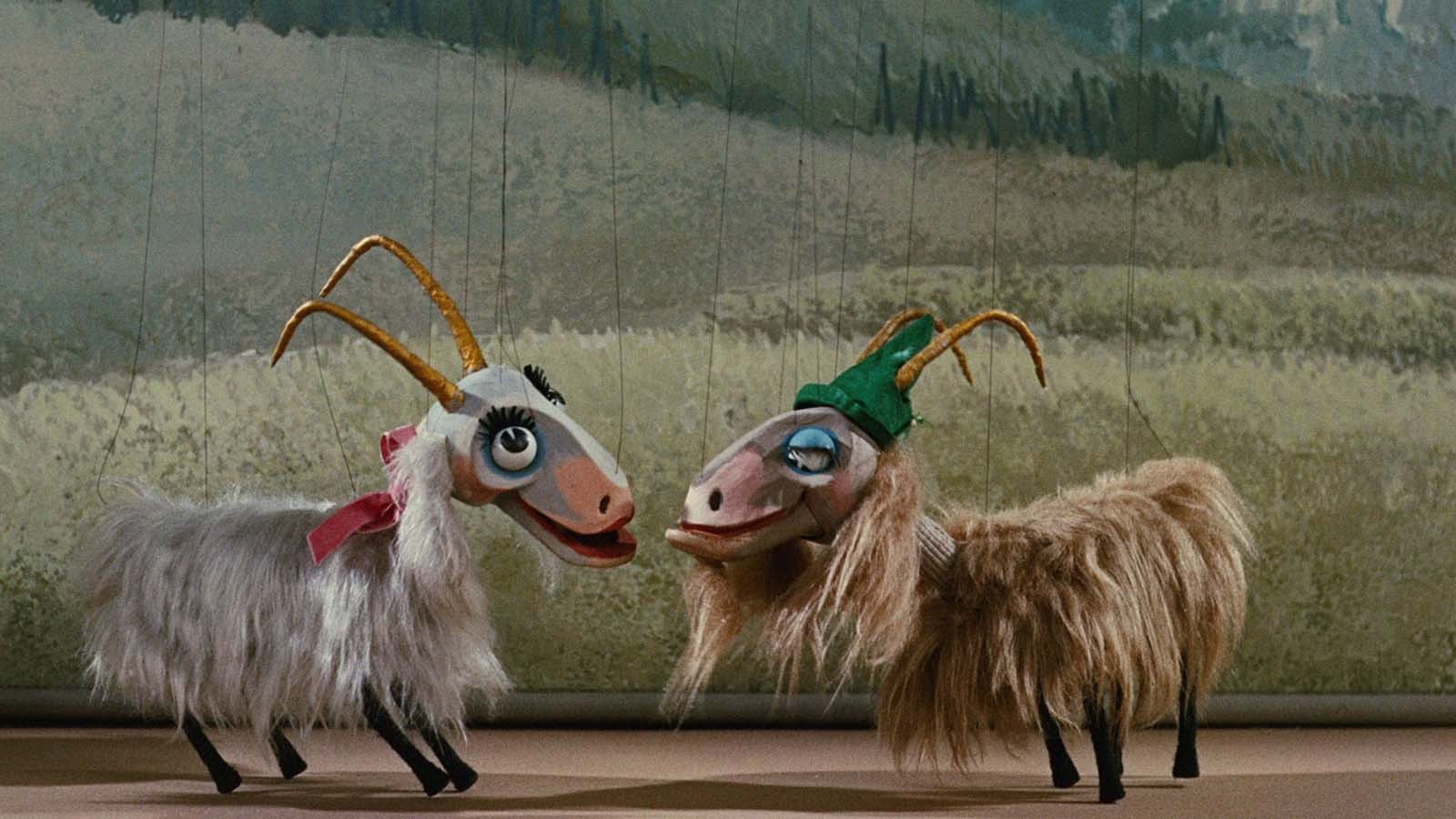 Marionettes, goats, 720P, puppets, HD Wallpaper