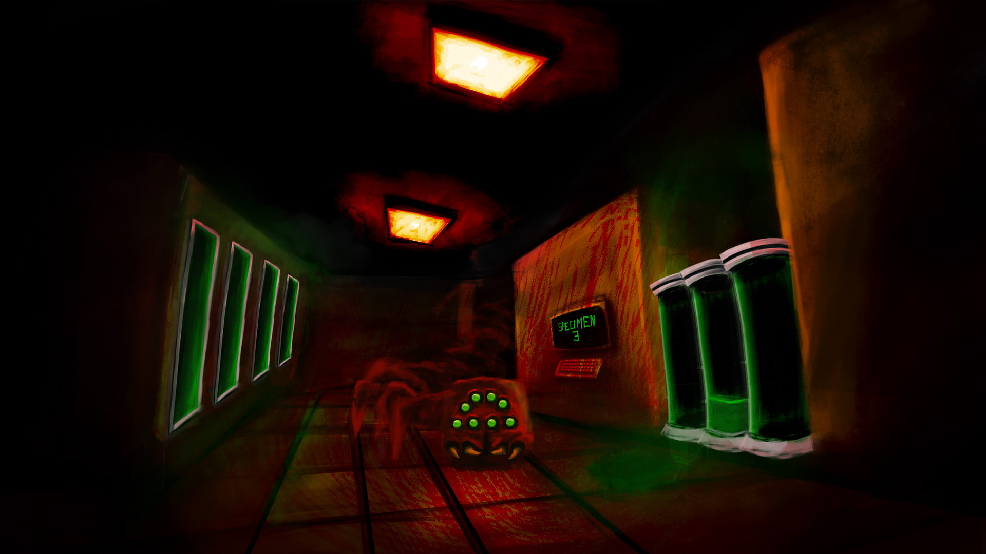 creature, spider, Spookys House of Jumpscares, 1080P, HD Wallpaper
