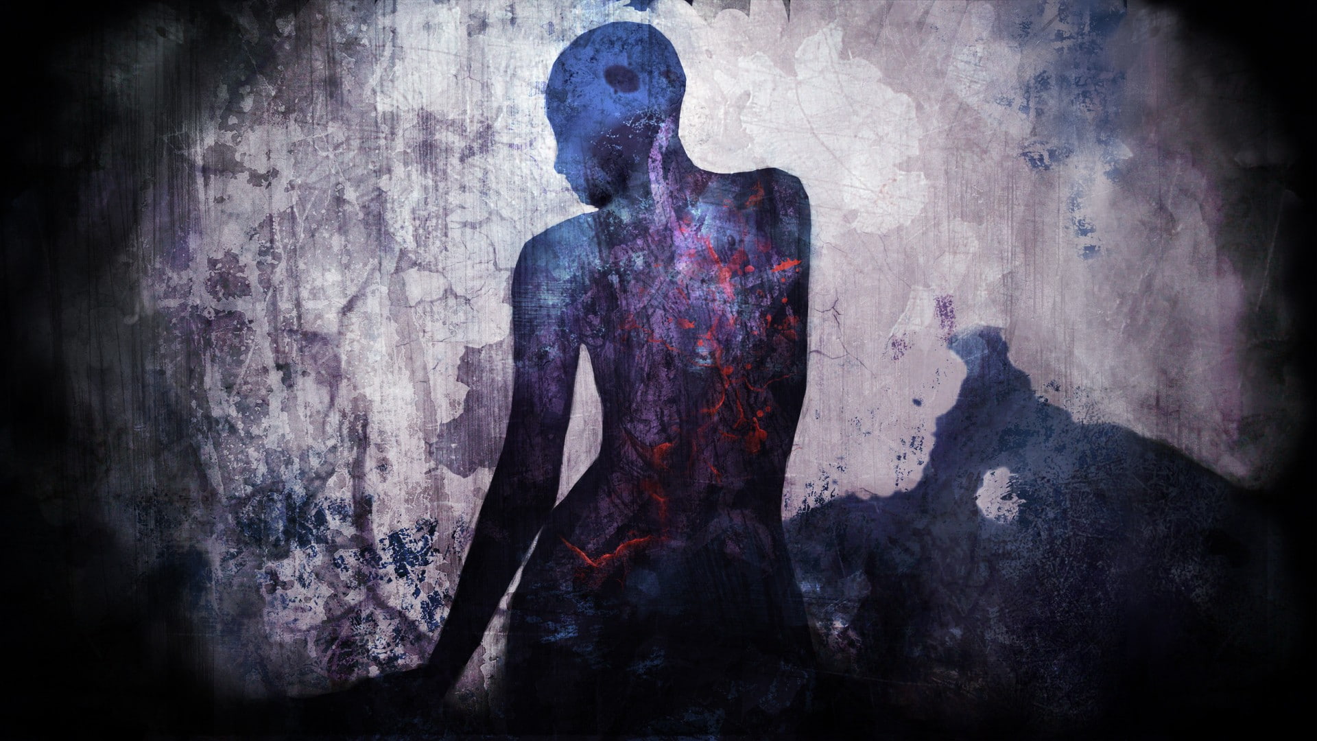 1080P, abstract, spooky, artwork, HD Wallpaper