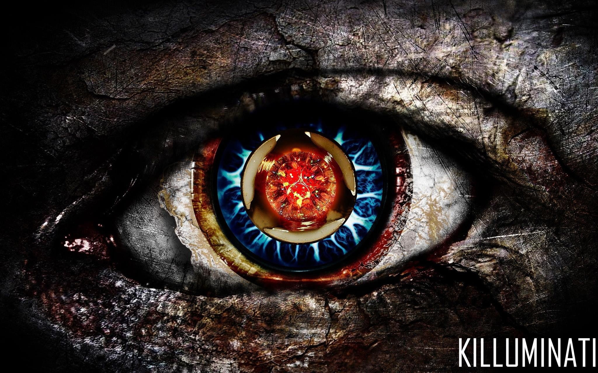no people, flame, indoors, burning, digital art, multi colored, heat - temperature, directly above, metal, eye, full frame, backgrounds, body part, 1080P, HD Wallpaper