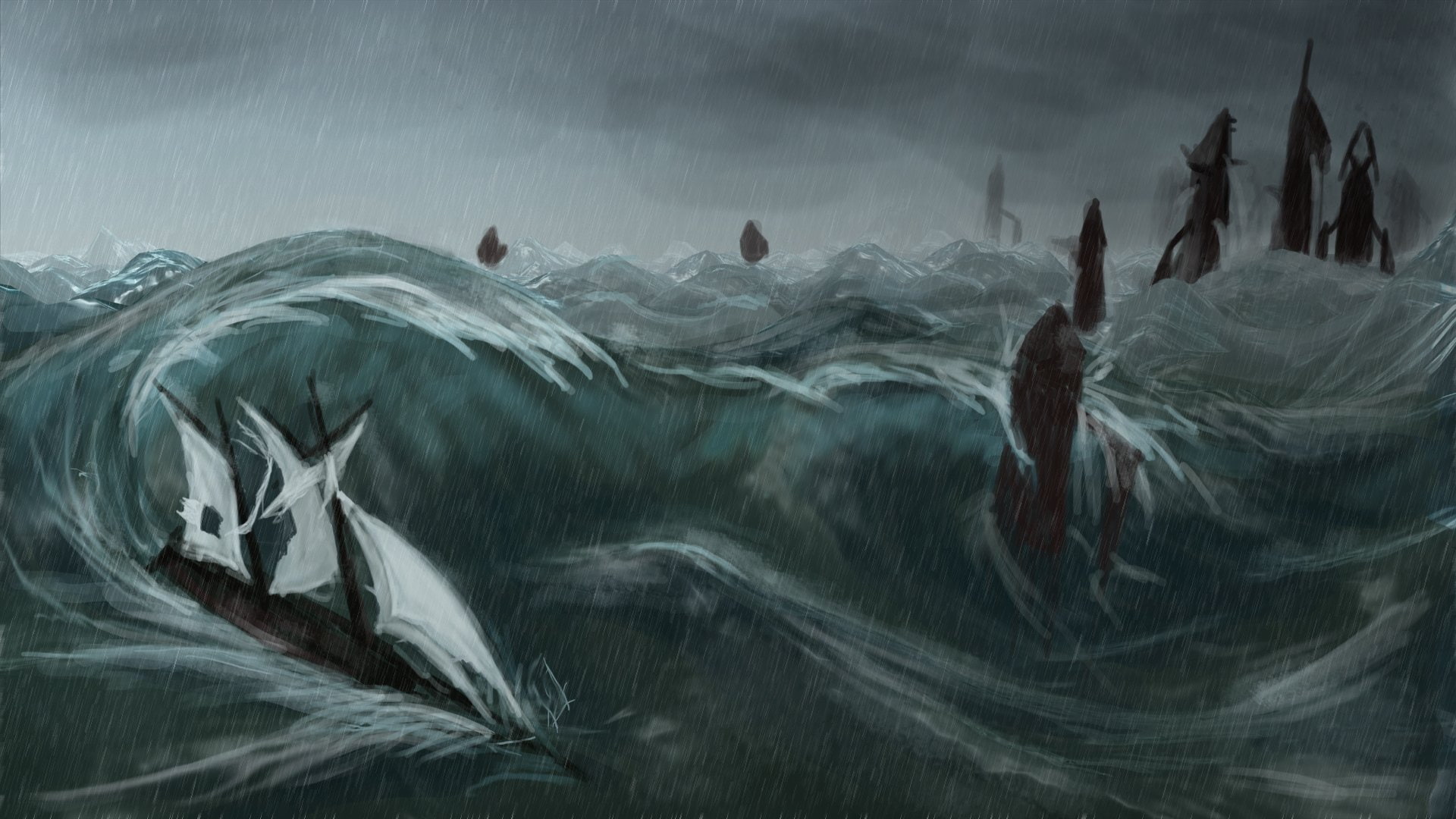 fantasy, horror, cthulhu, survival, call, 1080P, rpg, shooter, call of cthulhu, HD Wallpaper