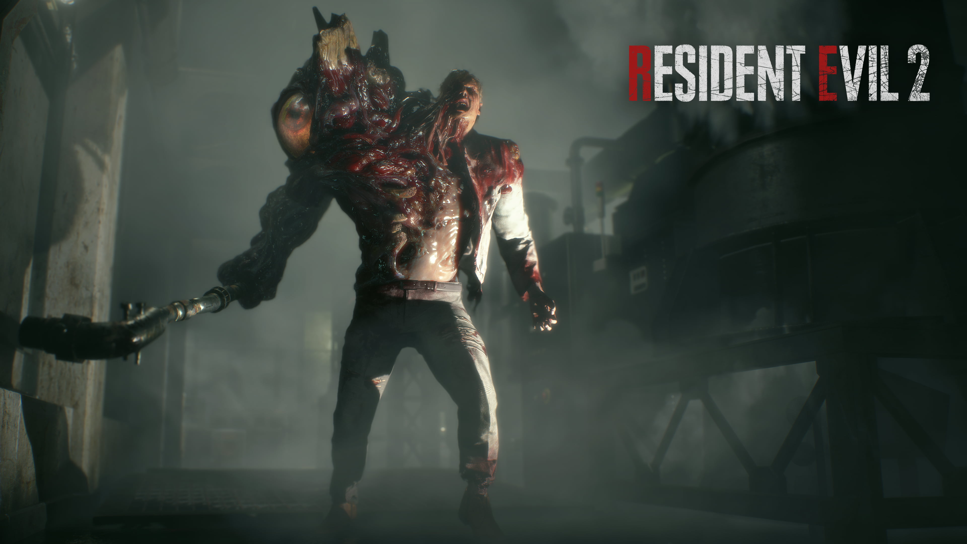 Resident Evil, horror, Capcom, Resident Evil 2 Remake, 4K, HD Wallpaper