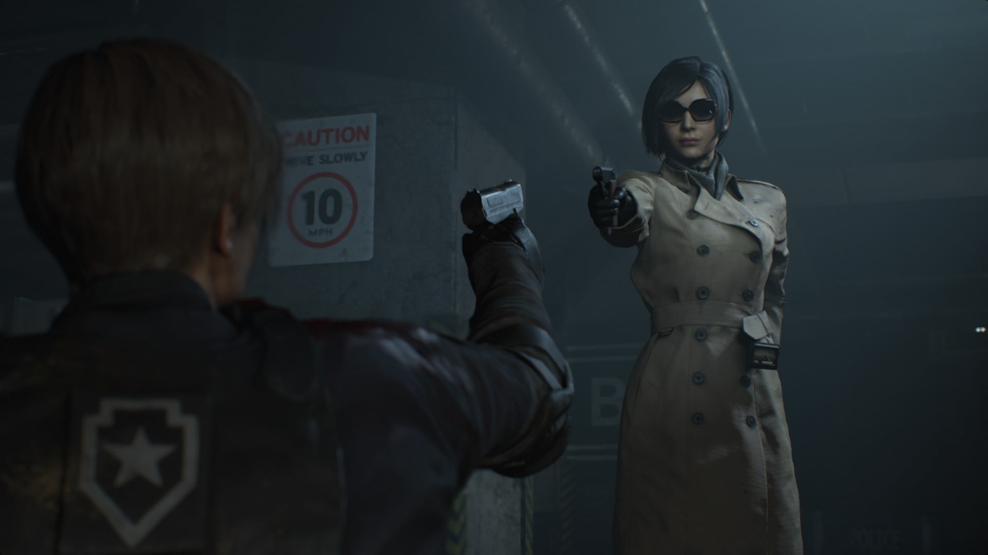 Resident Evil, ada wong, video games, Leon Kennedy, Resident Evil 2, Capcom, Resident Evil 2 Remake, 1080P, HD Wallpaper