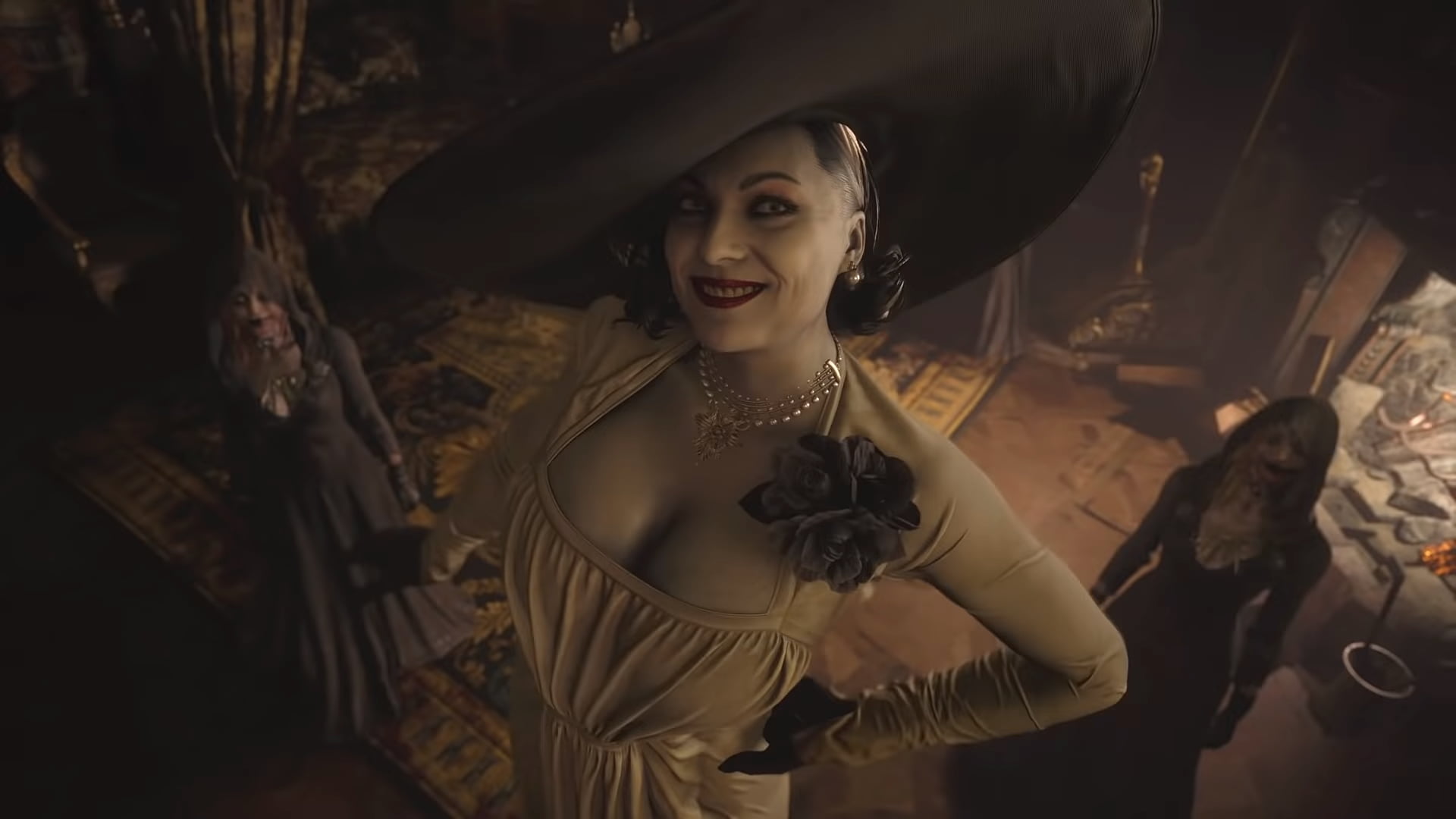 resident evil village, vampira, 1080P, HD Wallpaper