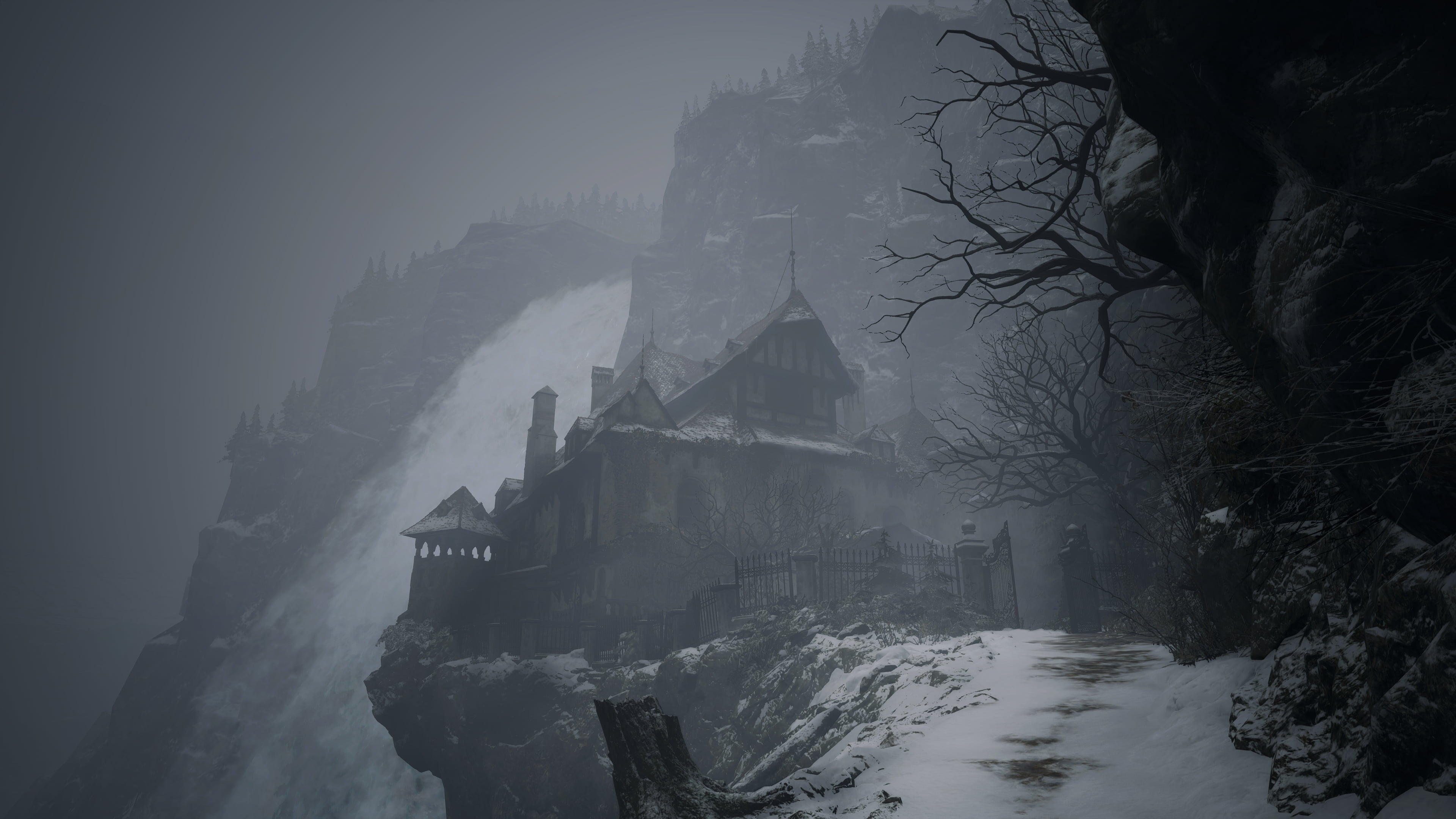 Resident Evil 8: Village, 4K, screen shot, video game art, HD Wallpaper