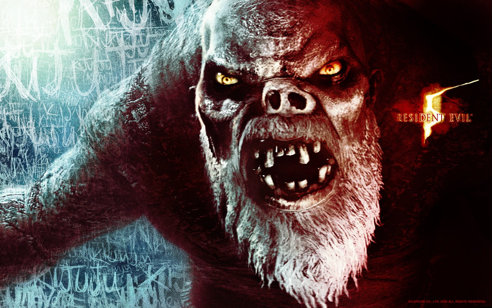 mouth open, fear, shouting, surprise, halloween, 720P, celebration, demon - fictional character, poster, bizarre, aggression, video games, movie, blood, HD Wallpaper