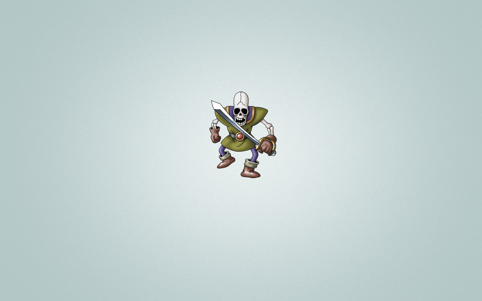 outdoors, copy space, lifestyles, men, nature, flying, 1080P, simple background, Dragon Quest, real people, skeleton, activity, full length, mid-air, sport, HD Wallpaper