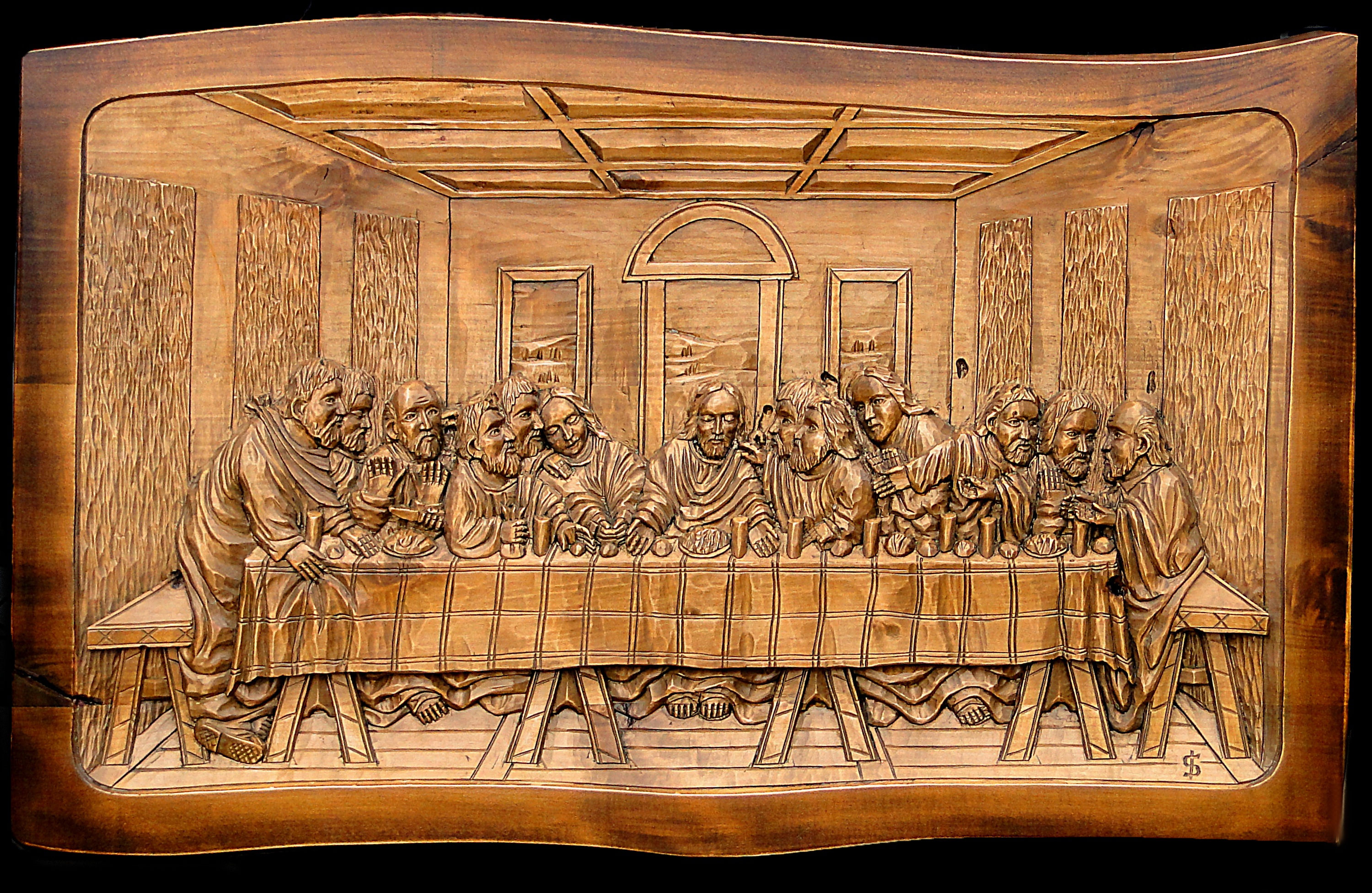 catholicism, relief, ancient, the apostles, representation, the content of the, old, built structure, wooden sculpture, the cenacle, reverie, rzeżbiarstwo, HD Wallpaper